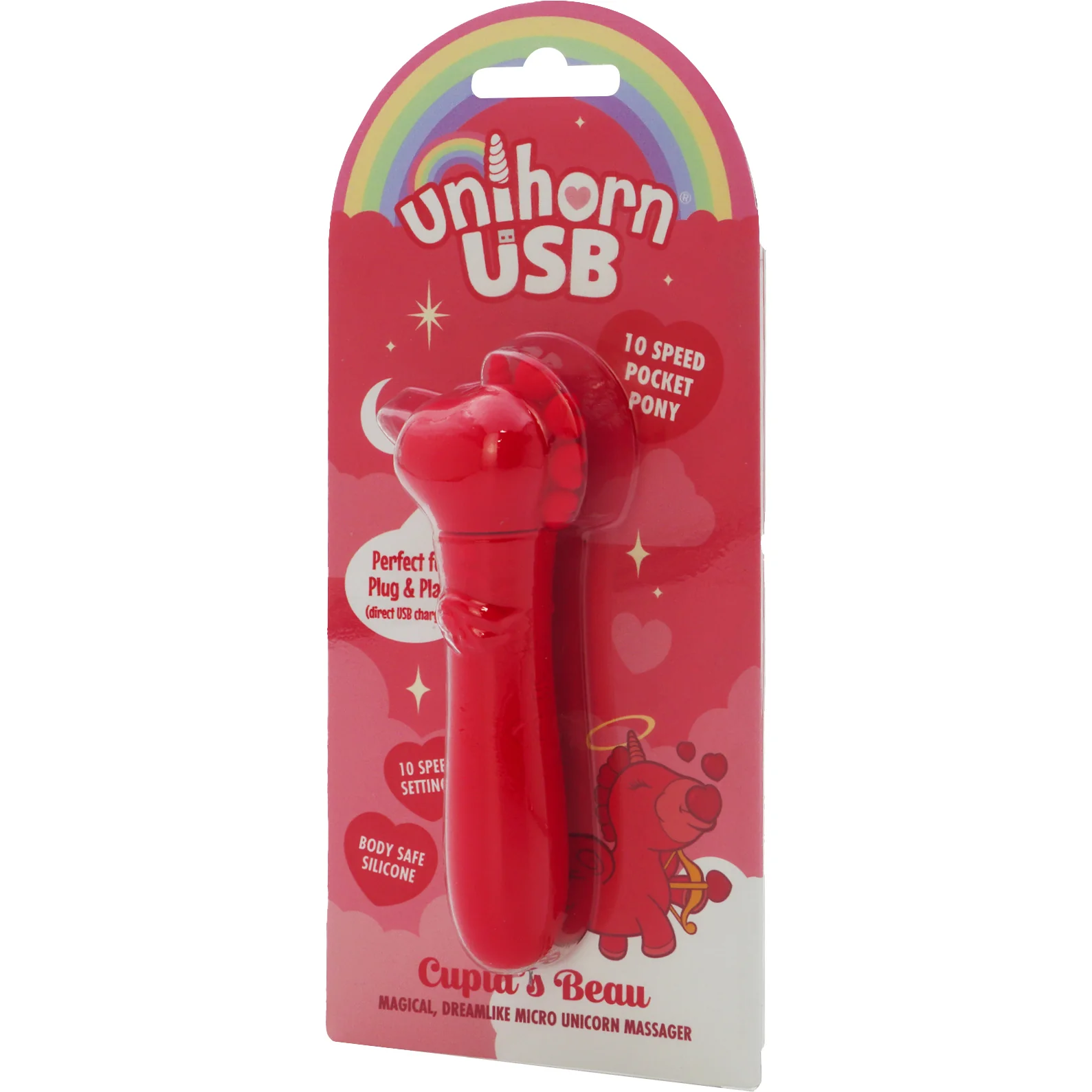 Unihorn USB Rechargeable Silicone Bullet Vibrator - Image 7
