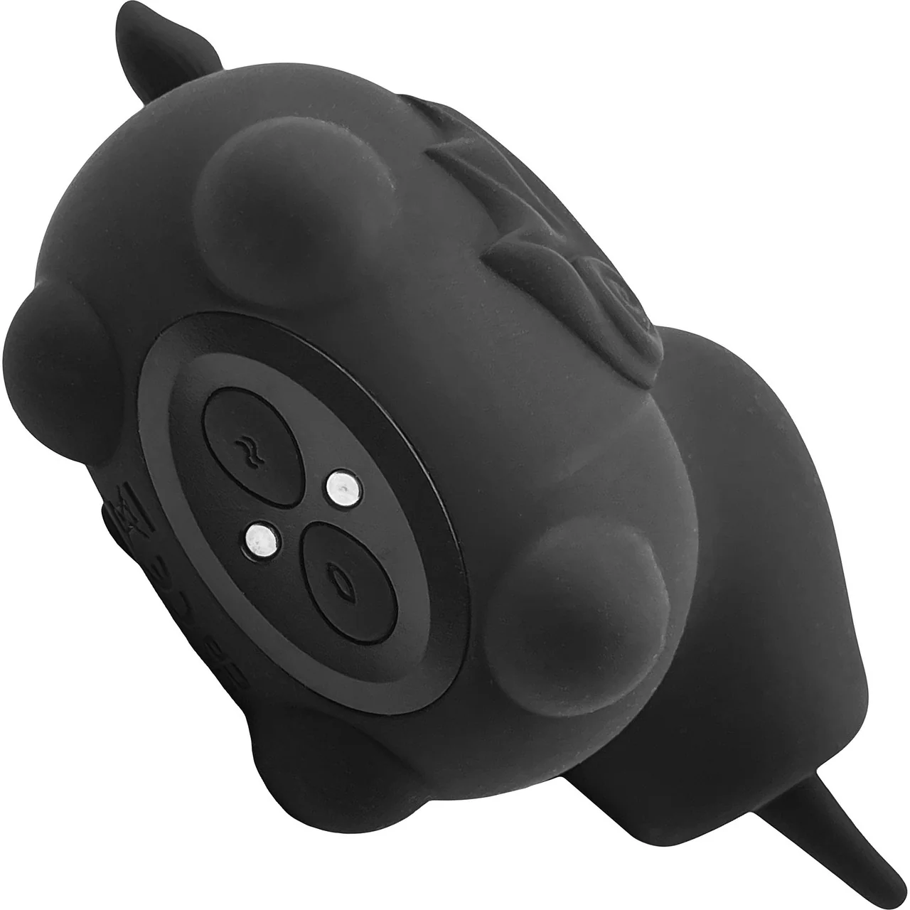Unihorn Wild Spirit Licking Silicone Clitoral Vibrator - Black - Image 17