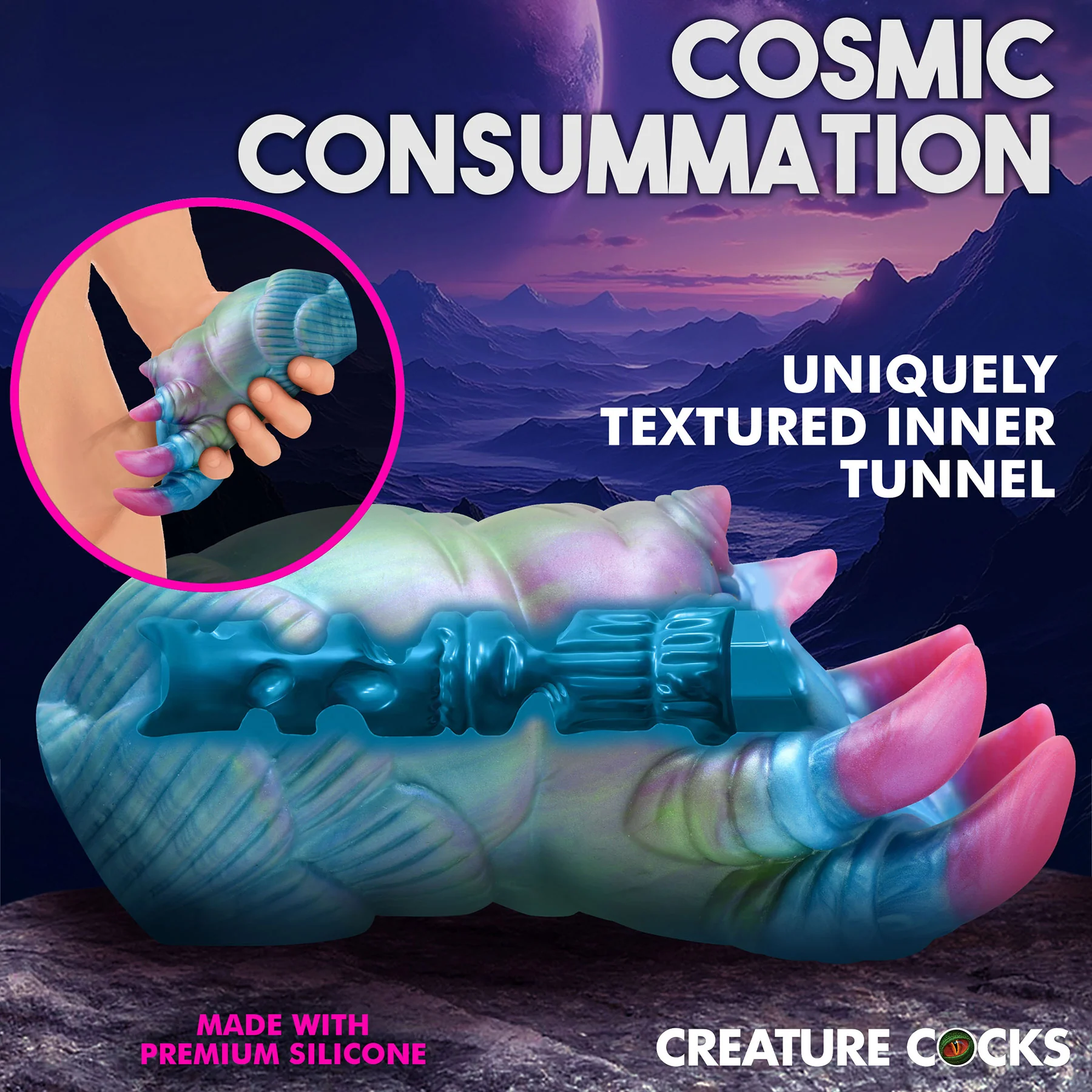 Ursa Silicone Pussy Penis Stroker By Creature Cocks - Image 2