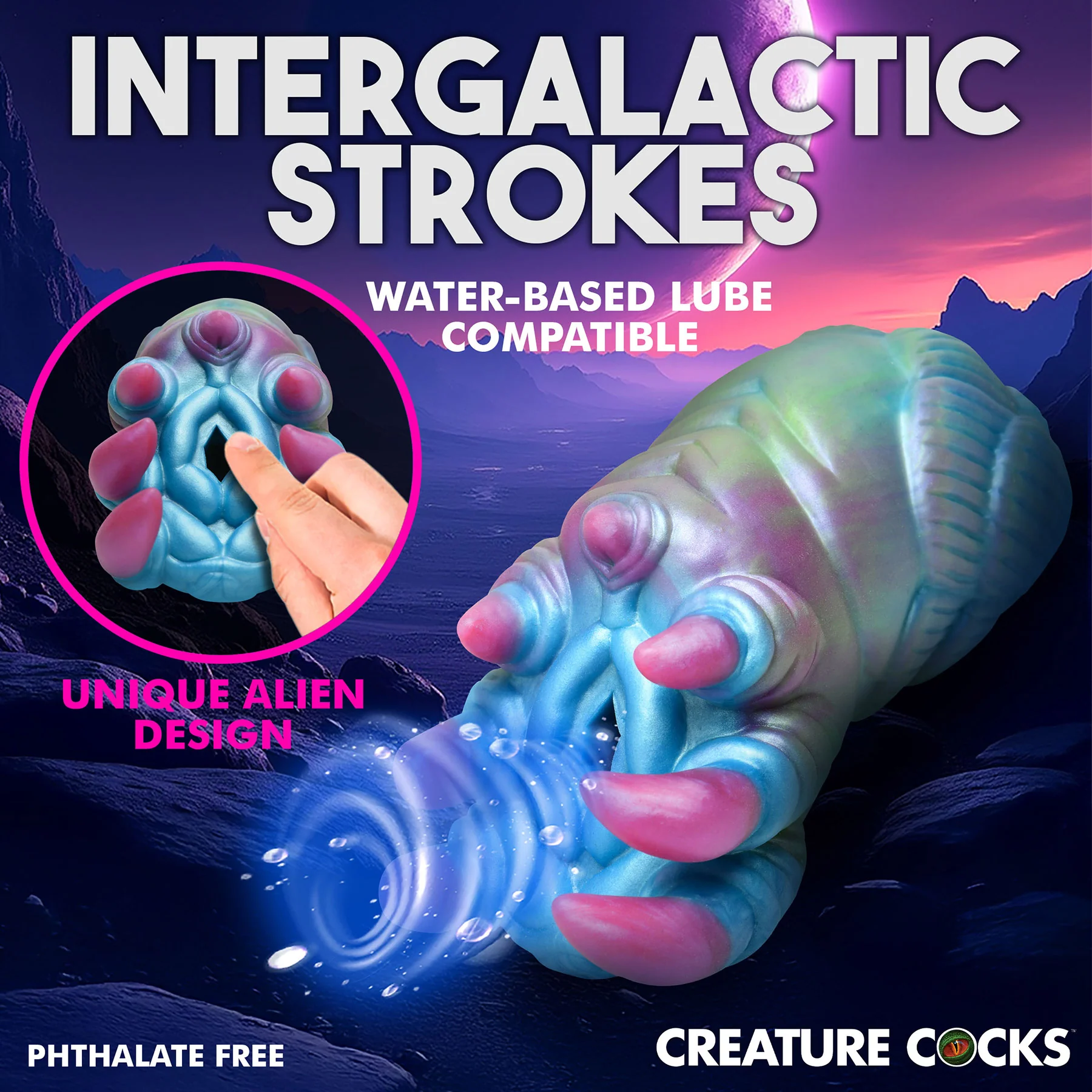 Ursa Silicone Pussy Penis Stroker By Creature Cocks - Image 4