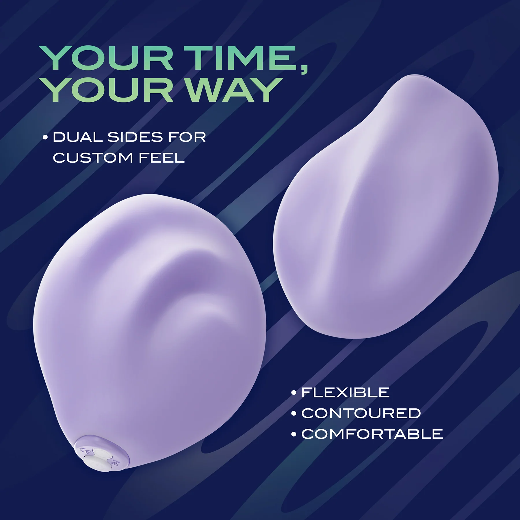 URSELF™ Pulse Pad Double Sided Vibrating Silicone Grinder With Remote - Image 6