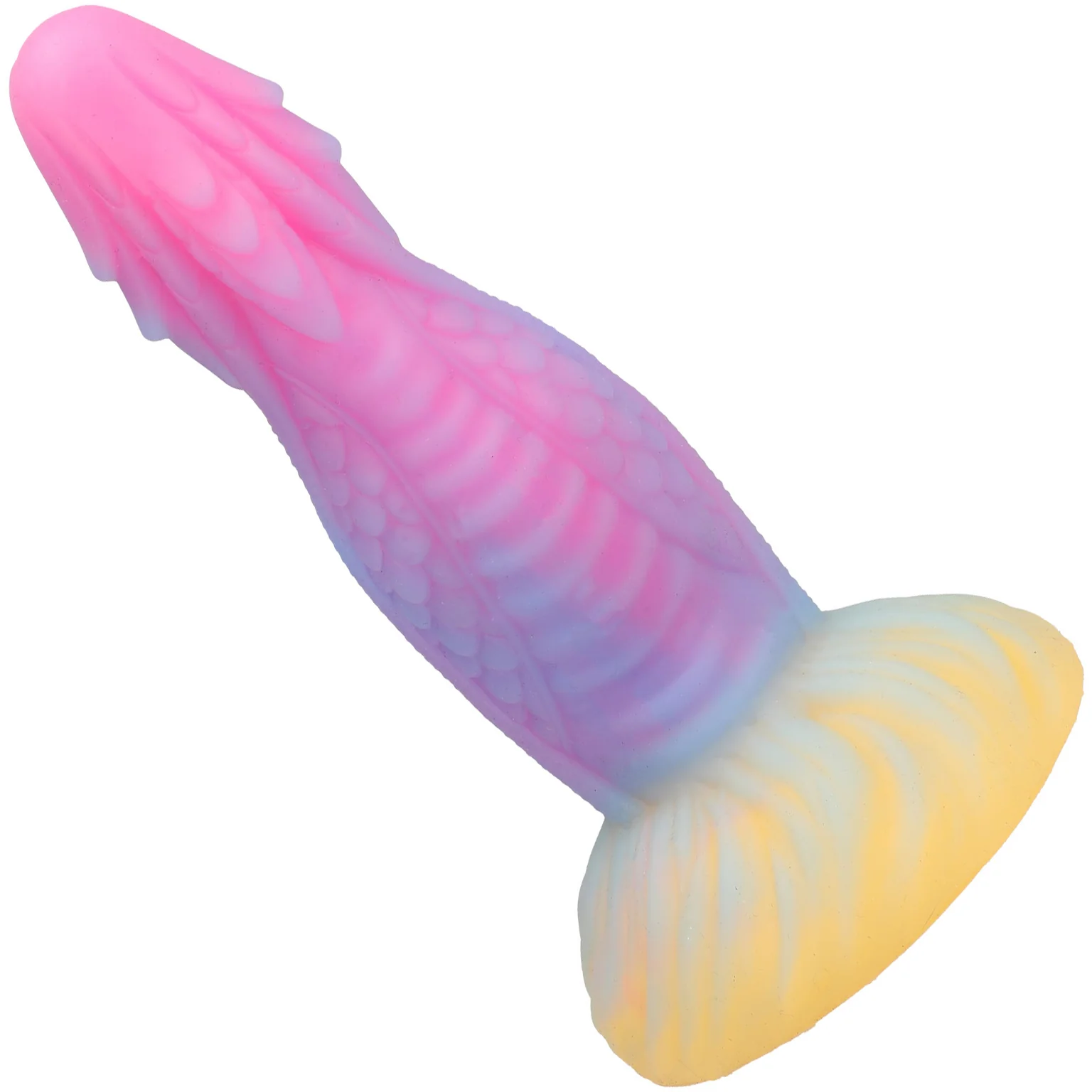 Vac-U-Lock X Fantasy Fuckers Dragon's Tongue 7.25" Silicone Dildo - Image 2