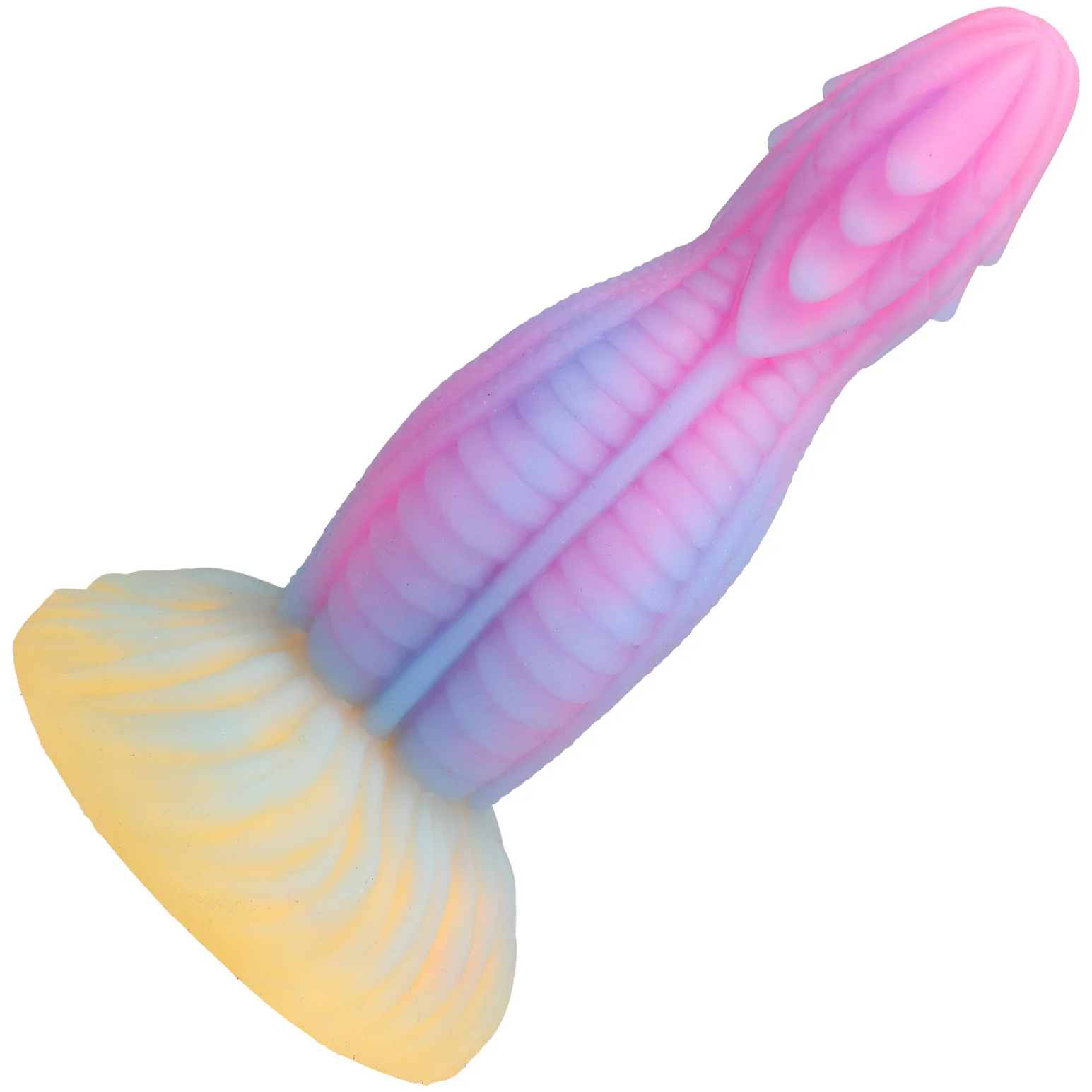 Vac-U-Lock X Fantasy Fuckers Dragon's Tongue 7.25" Silicone Dildo - Image 3