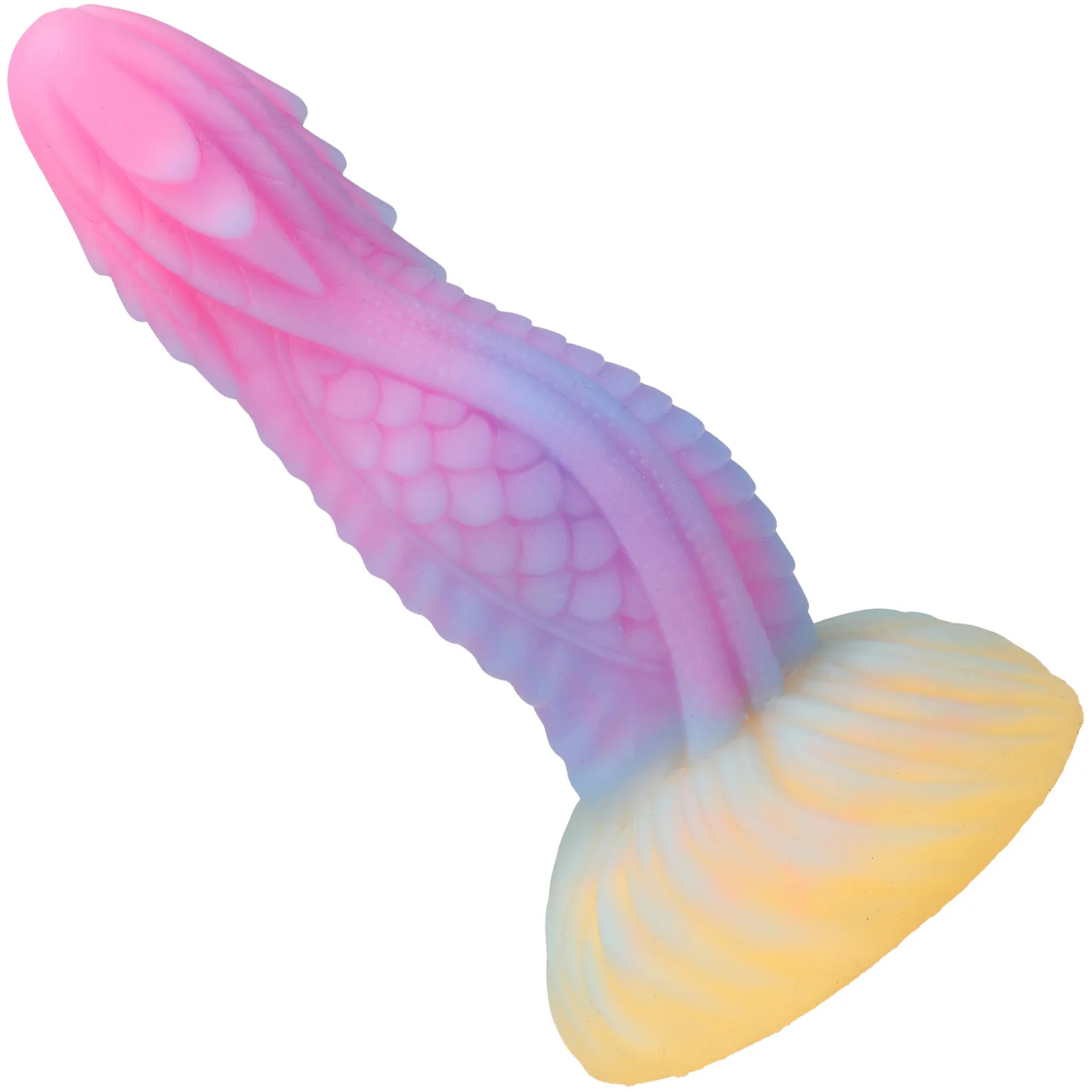 Vac-U-Lock X Fantasy Fuckers Dragon's Tongue 7.25" Silicone Dildo - Image 4