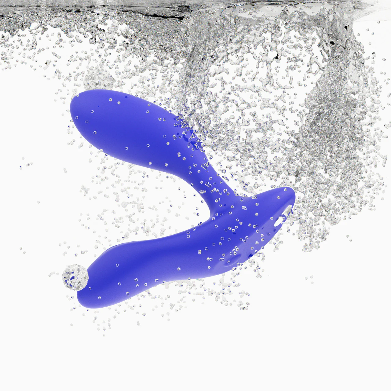 Vector+ By We-Vibe Waterproof Remote Controlled App Enabled Adjustable Prostate Massager - Royal Blue - Image 15
