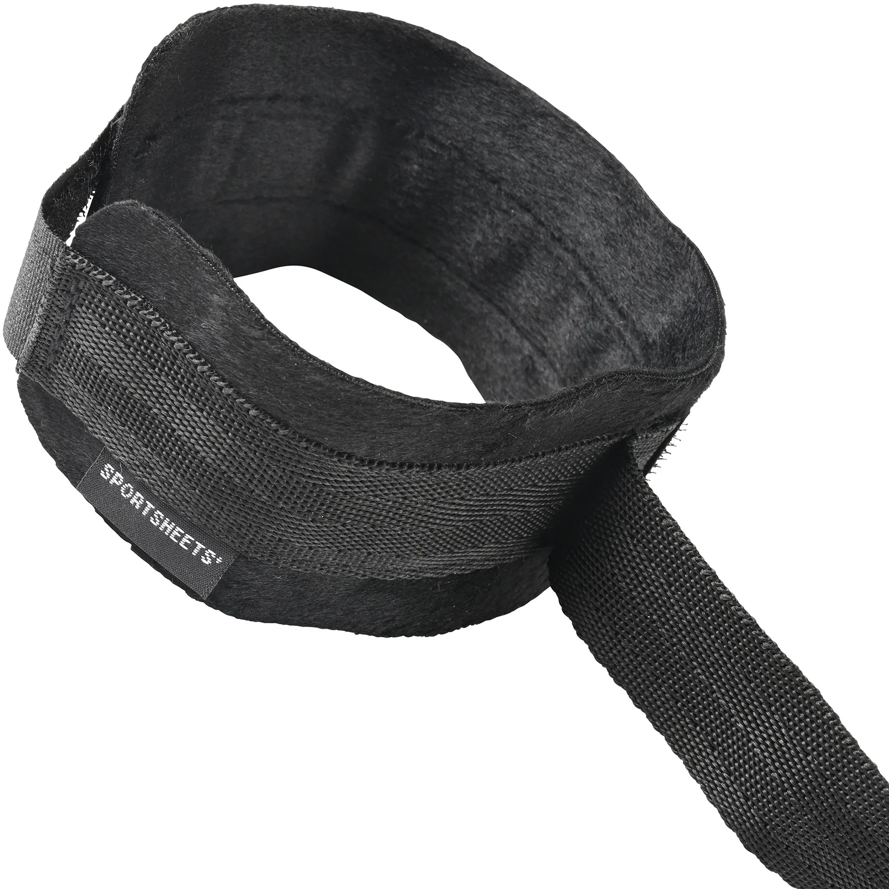 Velvet Noir Adjustable Hog Tie & Cuff Set By Sportsheets - Image 10