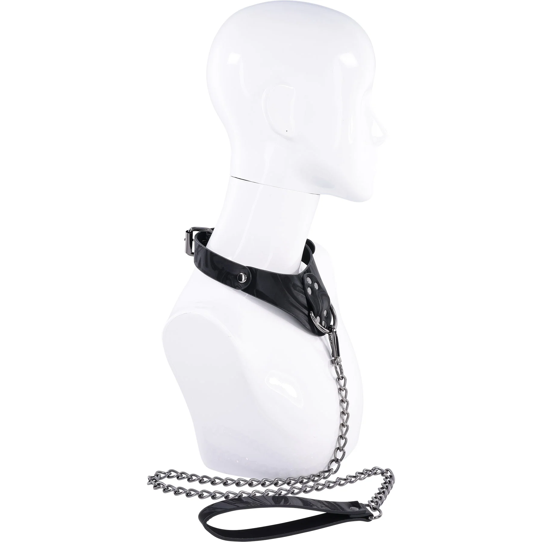 Velvet Noir Collar & Leash By Sportsheets - Image 3