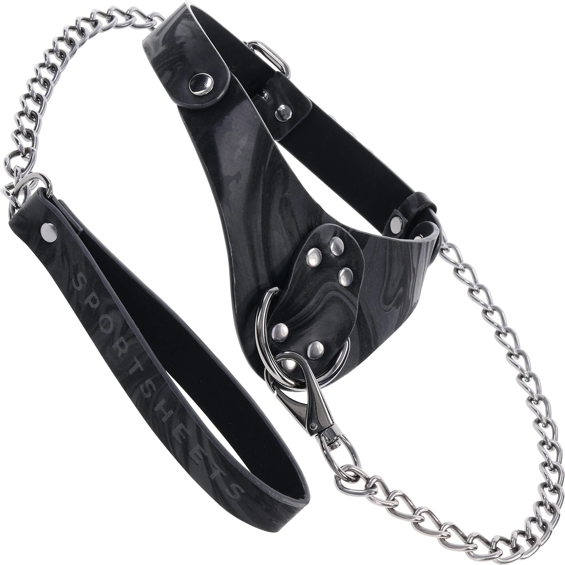 Velvet Noir Collar & Leash By Sportsheets - Image 4