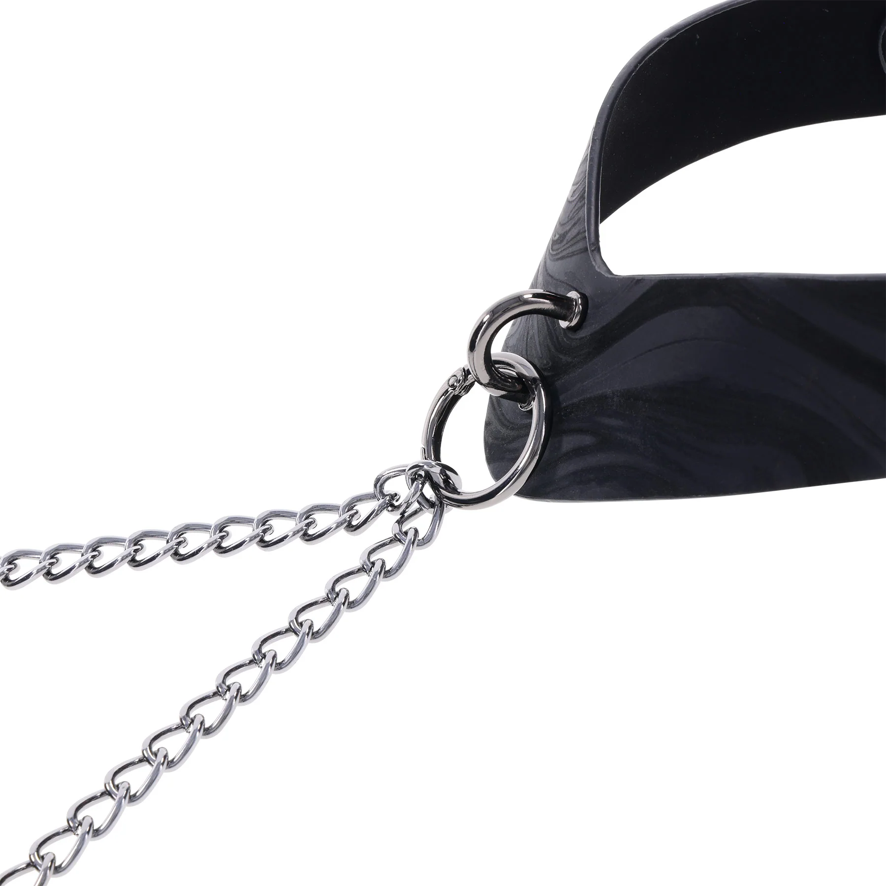 Velvet Noir Collar With Removable Nipple Clamps By Sportsheets - Image 16