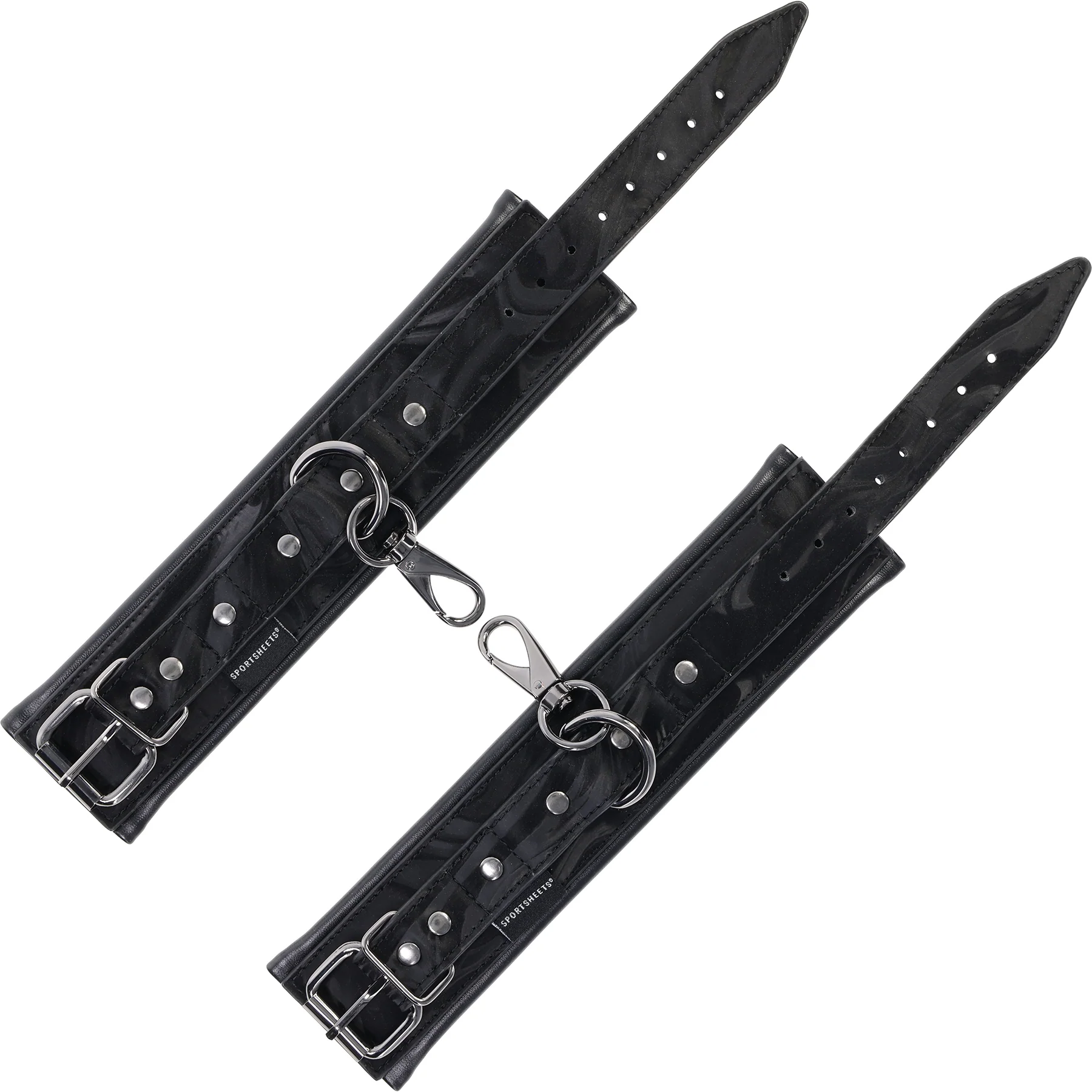 Velvet Noir Handcuffs By Sportsheets - Image 10