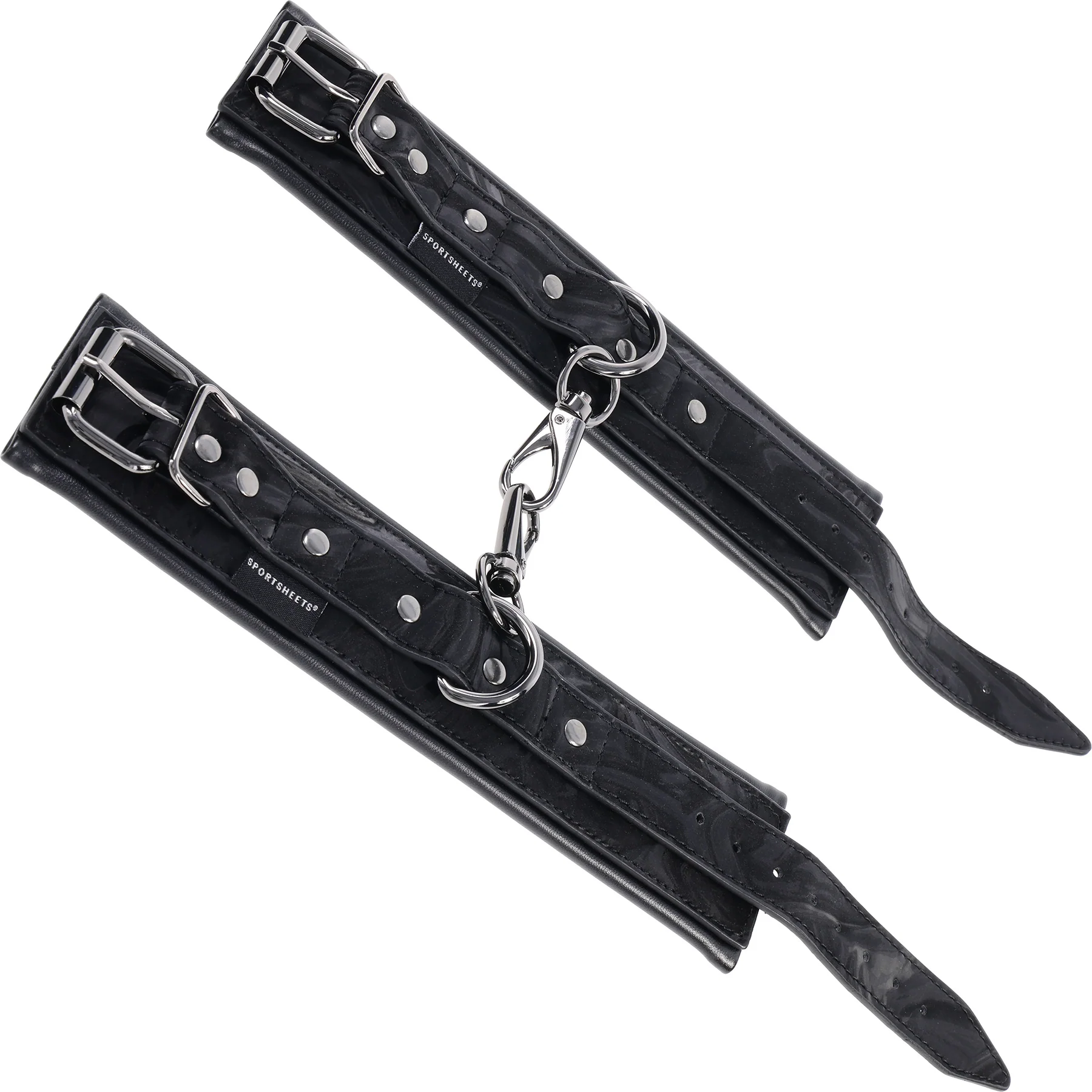 Velvet Noir Handcuffs By Sportsheets - Image 11
