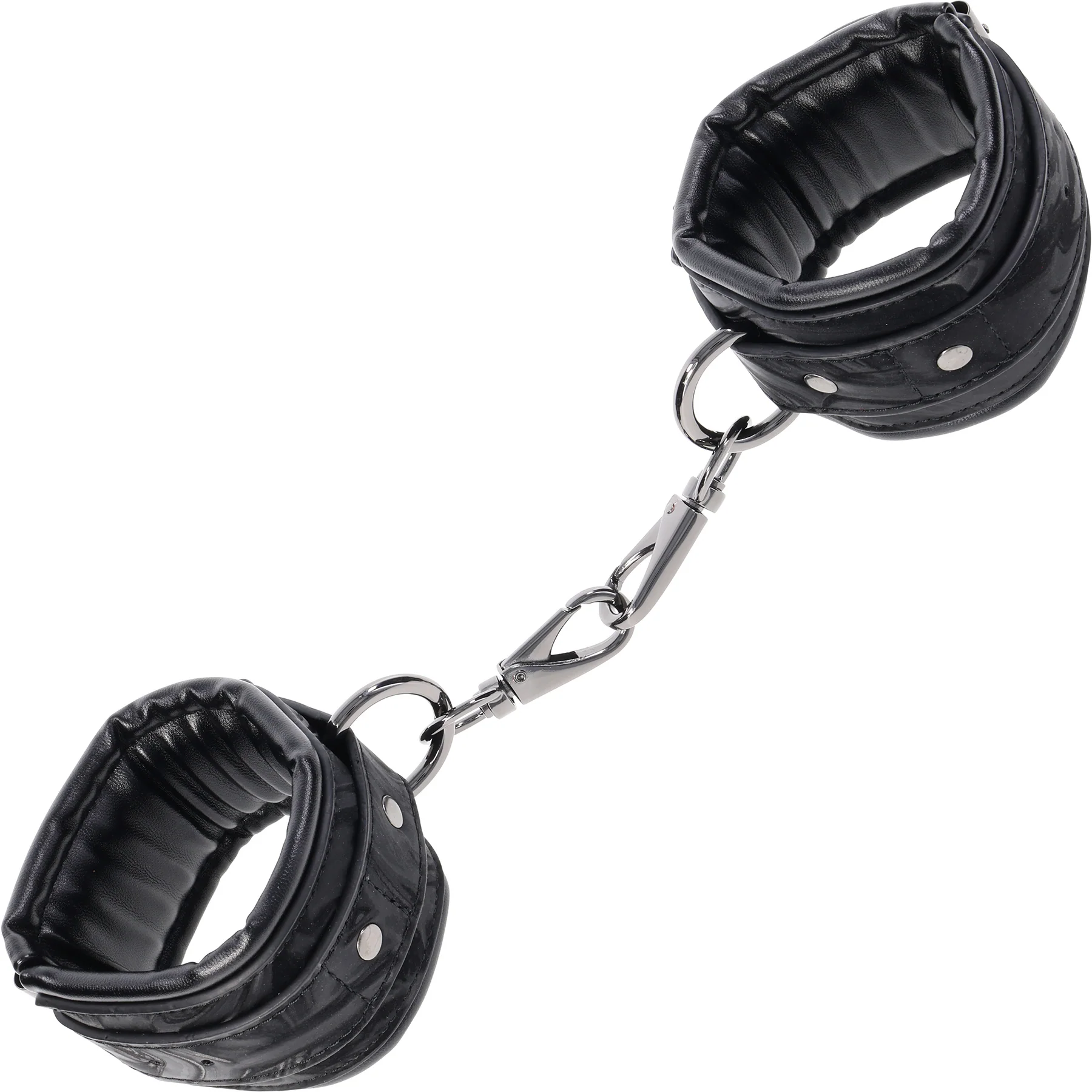 Velvet Noir Handcuffs By Sportsheets - Image 7