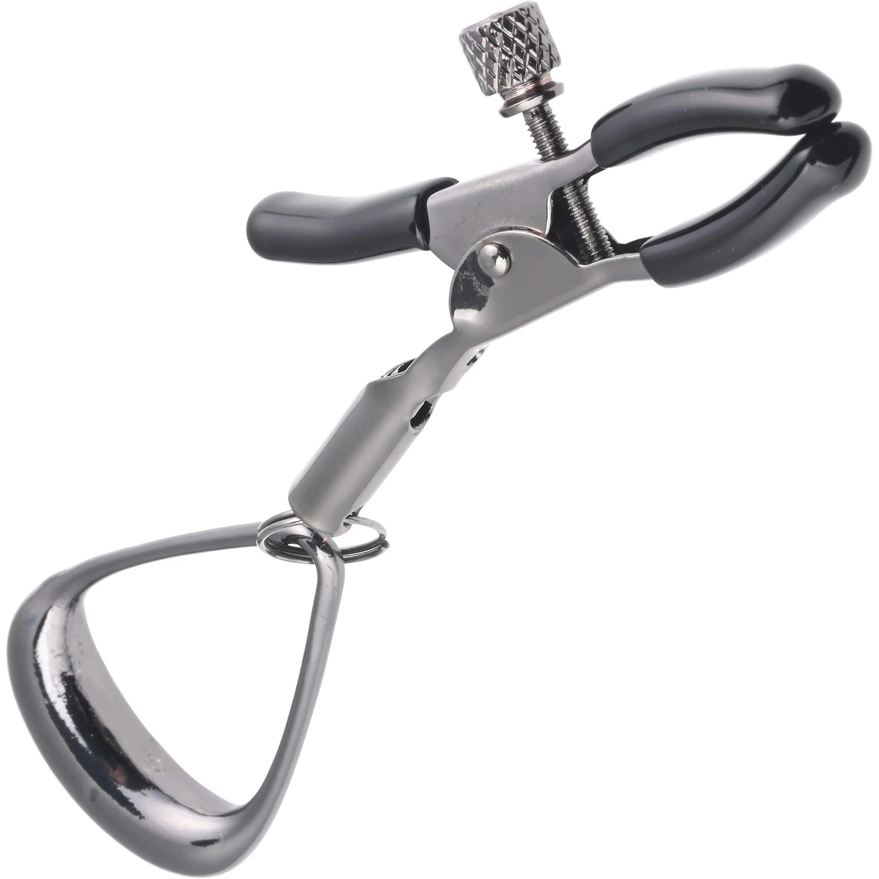 Velvet Noir Tuggable Nipple Clamps By Sportsheets - Image 7