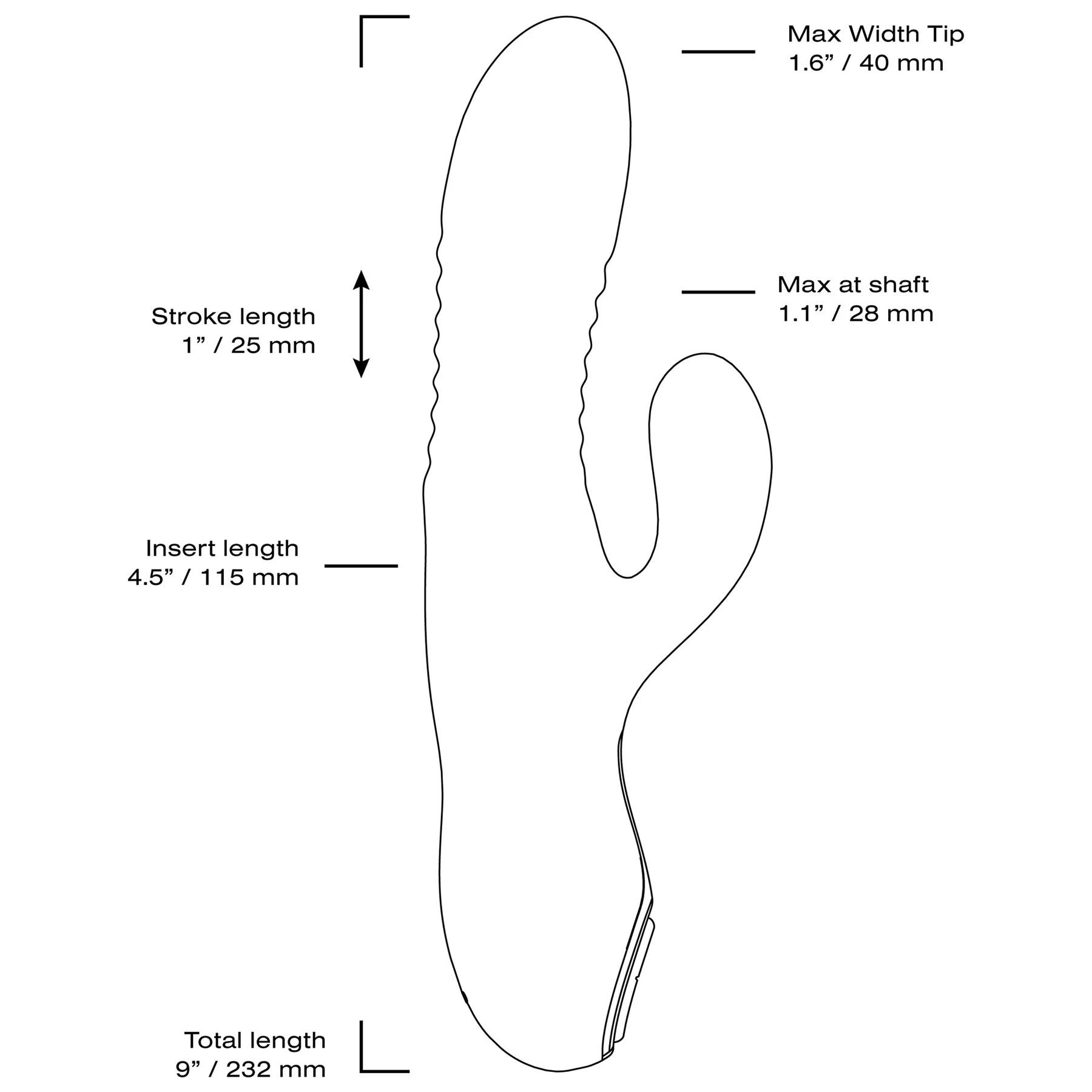 Velvet Thruster VC100 Rabbit Thrusting Dual Stimulation Silicone Vibrator - Image 6