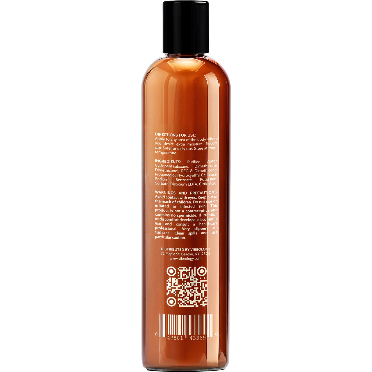 Vibeology Blend Hybrid Lubricant Purified Water & Silicone Blend - Image 9