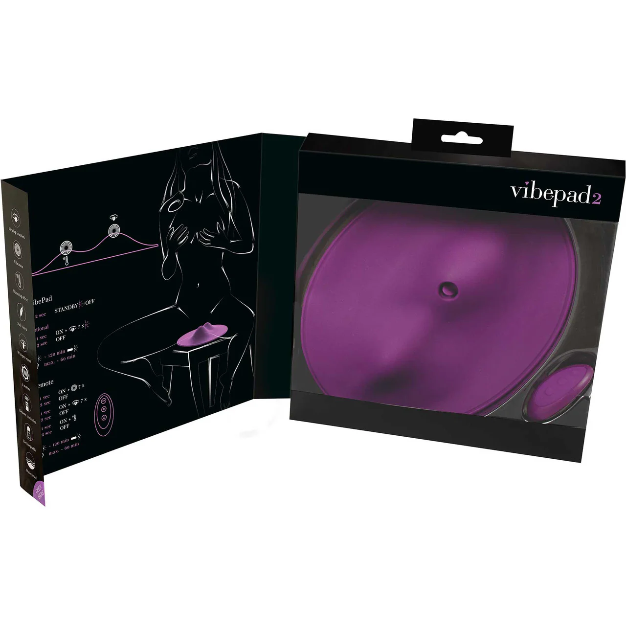 VibePad 2 Silicone Rechargeable Waterproof Grinding Vibro-Tongue Vibrator With Remote - Image 14