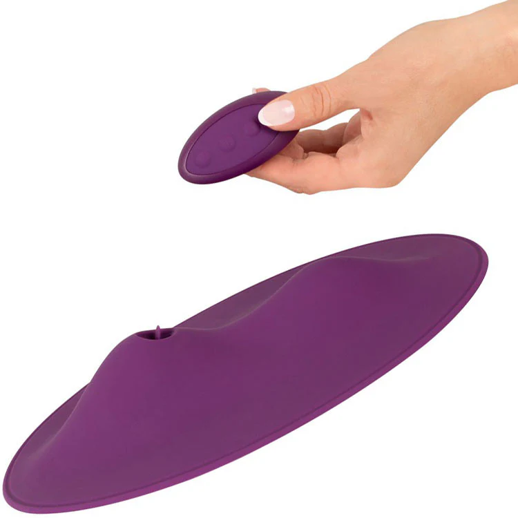 VibePad 2 Silicone Rechargeable Waterproof Grinding Vibro-Tongue Vibrator With Remote - Image 4