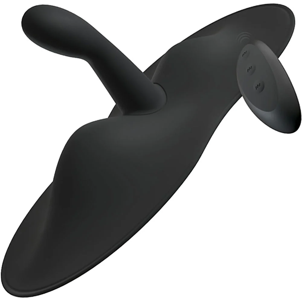 VibePad 3 Silicone Waterproof Vibrating Triple Stimulation Grinder With G-Spot Probe & Remote - Image 5