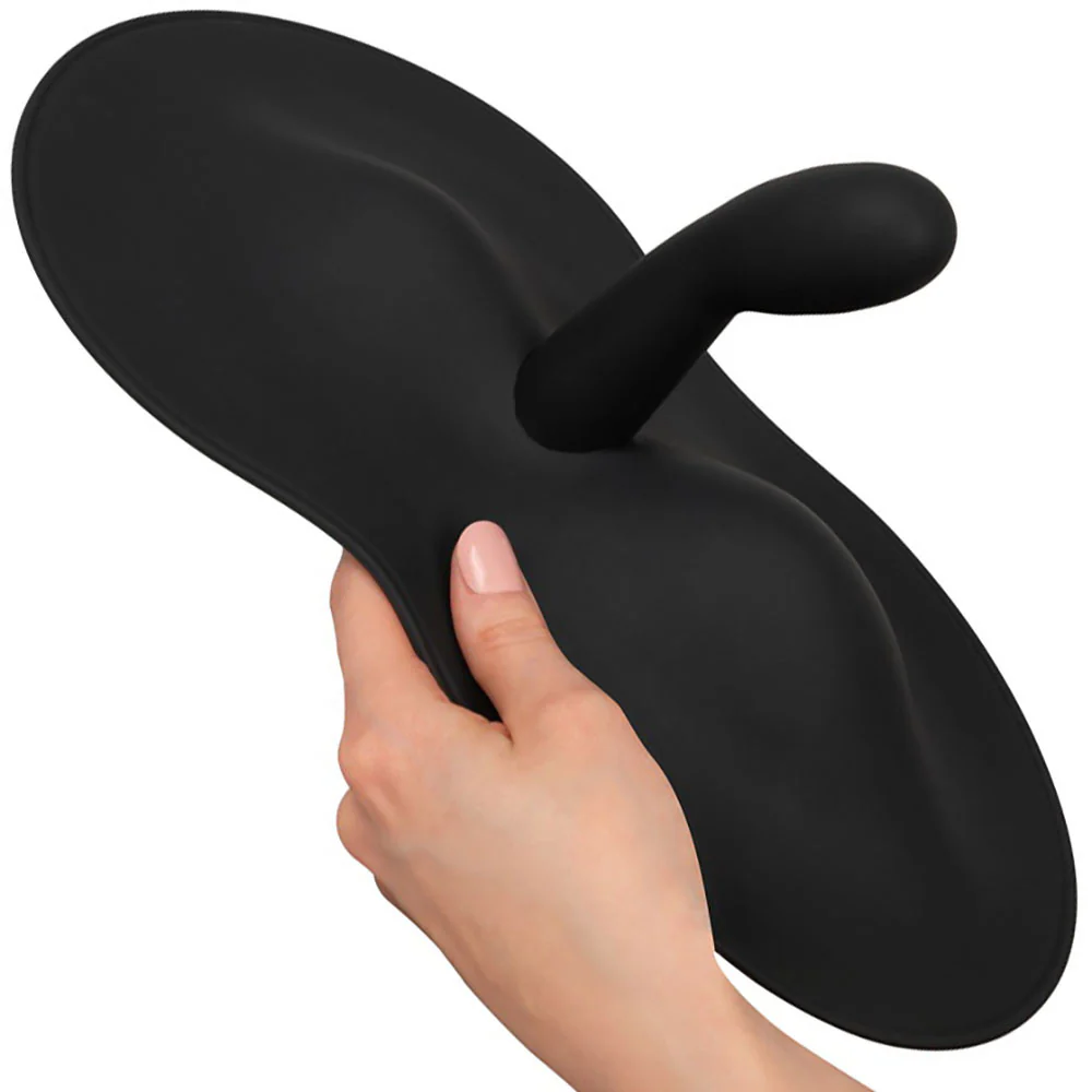 VibePad 3 Silicone Waterproof Vibrating Triple Stimulation Grinder With G-Spot Probe & Remote - Image 6