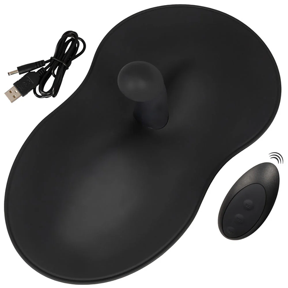 VibePad 3 Silicone Waterproof Vibrating Triple Stimulation Grinder With G-Spot Probe & Remote - Image 9