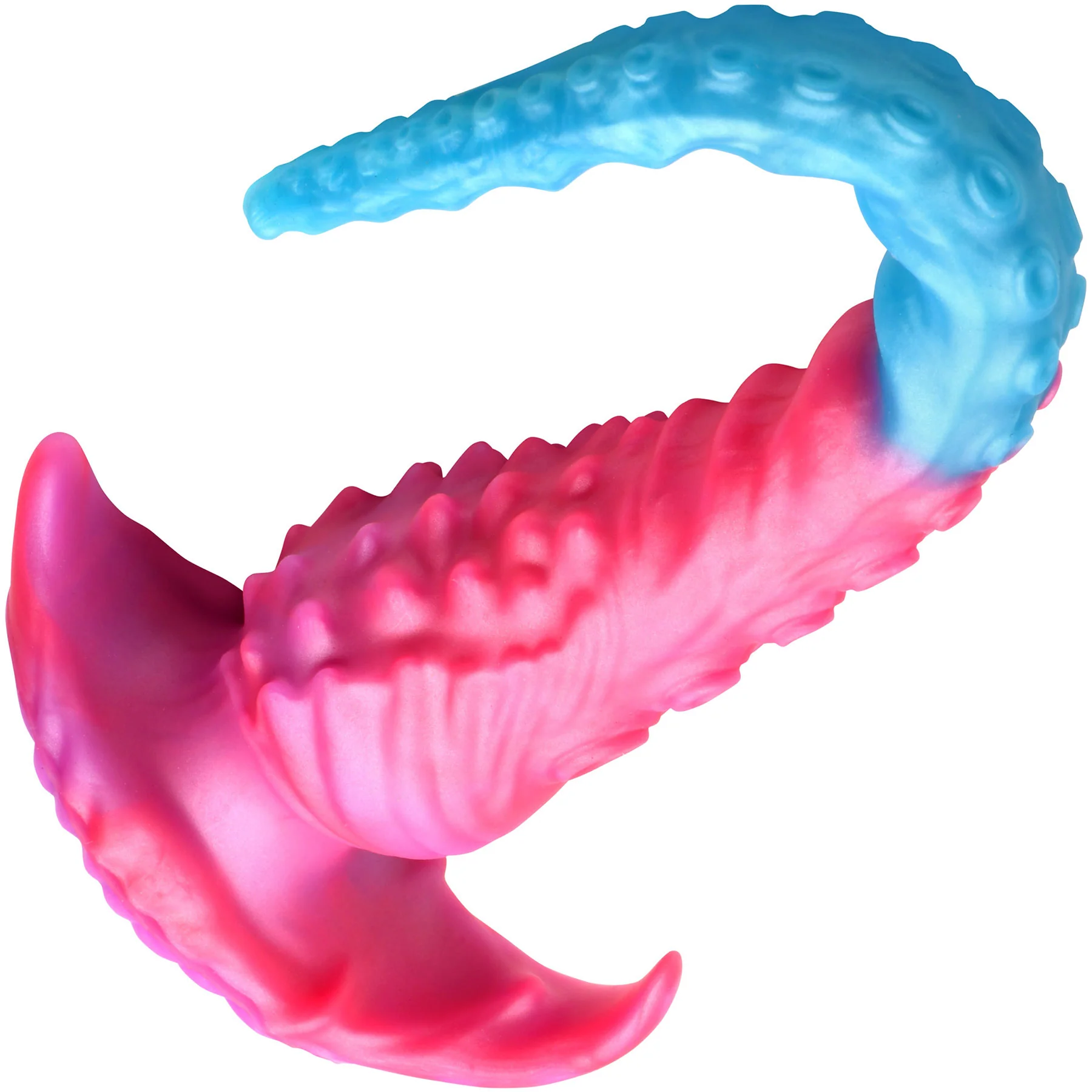 Vibropus 13" Vibrating Rechargeable Silicone Anal Dildo With Remote By Creature Cocks - Image 10