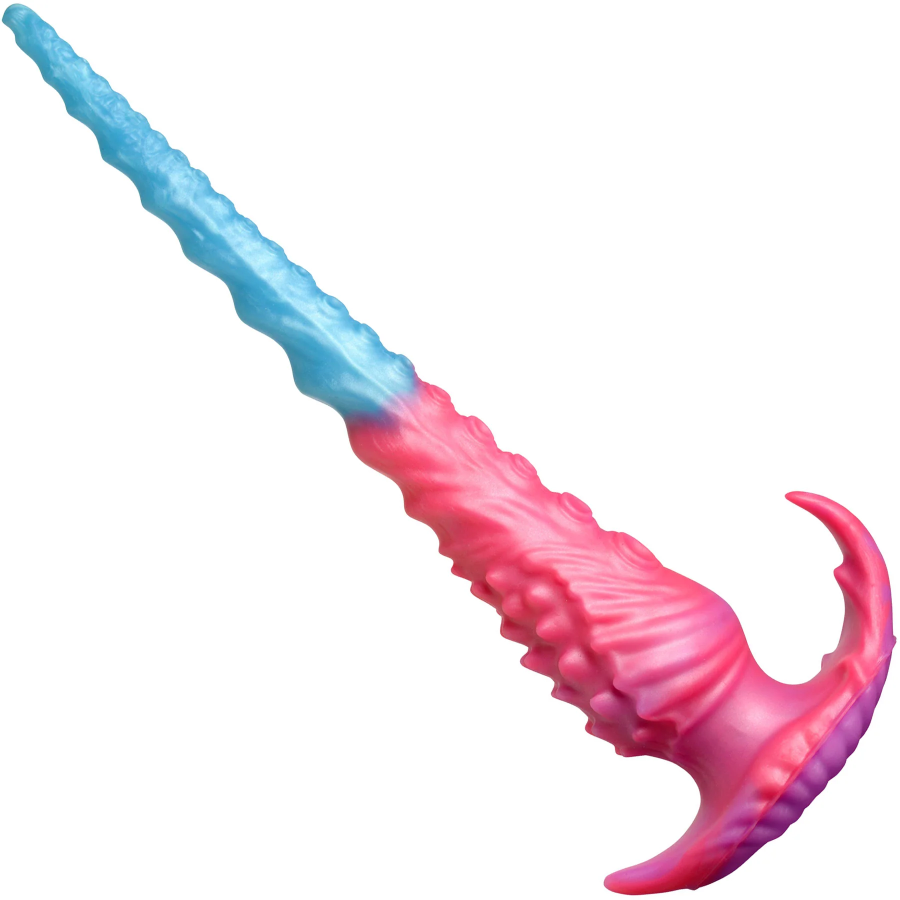 Vibropus 13" Vibrating Rechargeable Silicone Anal Dildo With Remote By Creature Cocks - Image 11