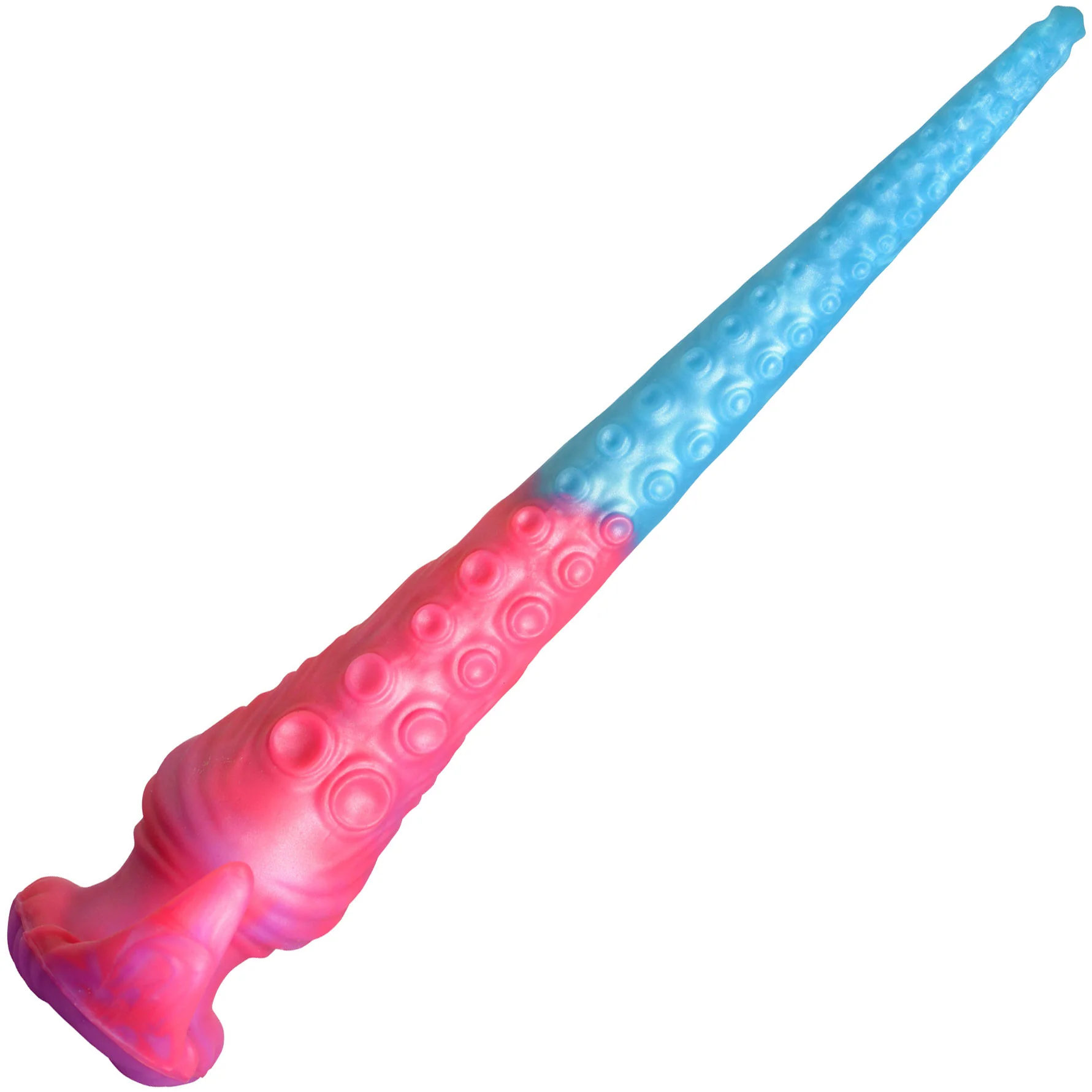 Vibropus 13" Vibrating Rechargeable Silicone Anal Dildo With Remote By Creature Cocks - Image 12