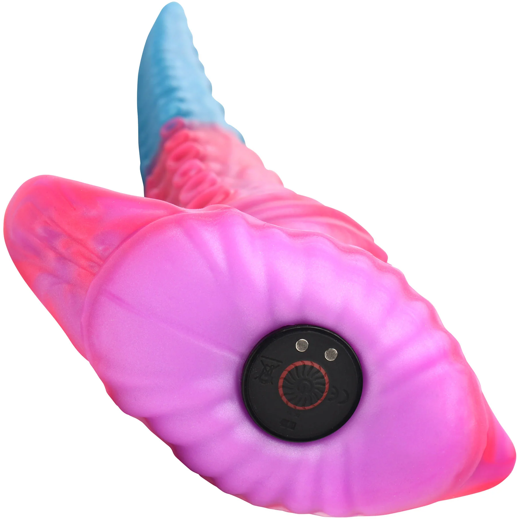 Vibropus 13" Vibrating Rechargeable Silicone Anal Dildo With Remote By Creature Cocks - Image 14