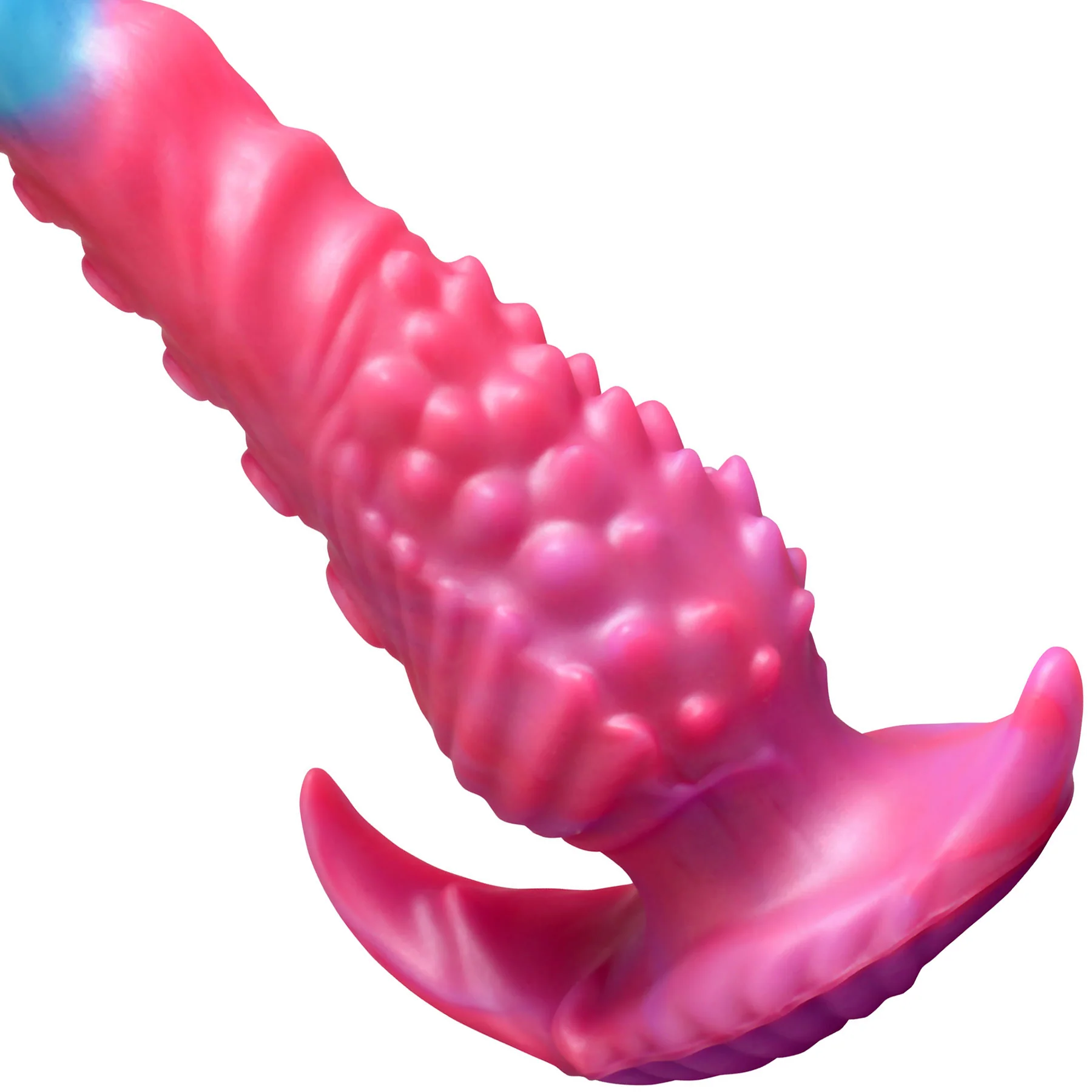Vibropus 13" Vibrating Rechargeable Silicone Anal Dildo With Remote By Creature Cocks - Image 8