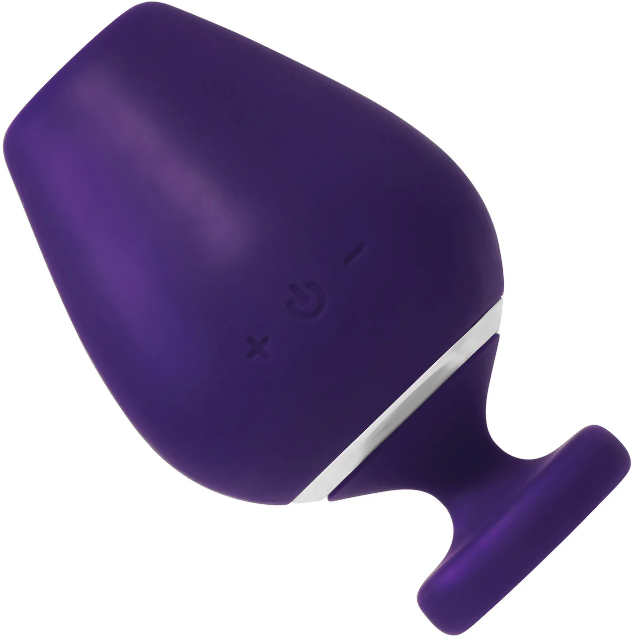VINO Rechargeable Silicone Vibrating Sonic Clitoral Pulsator By VeDO - Deep Purple - Image 2