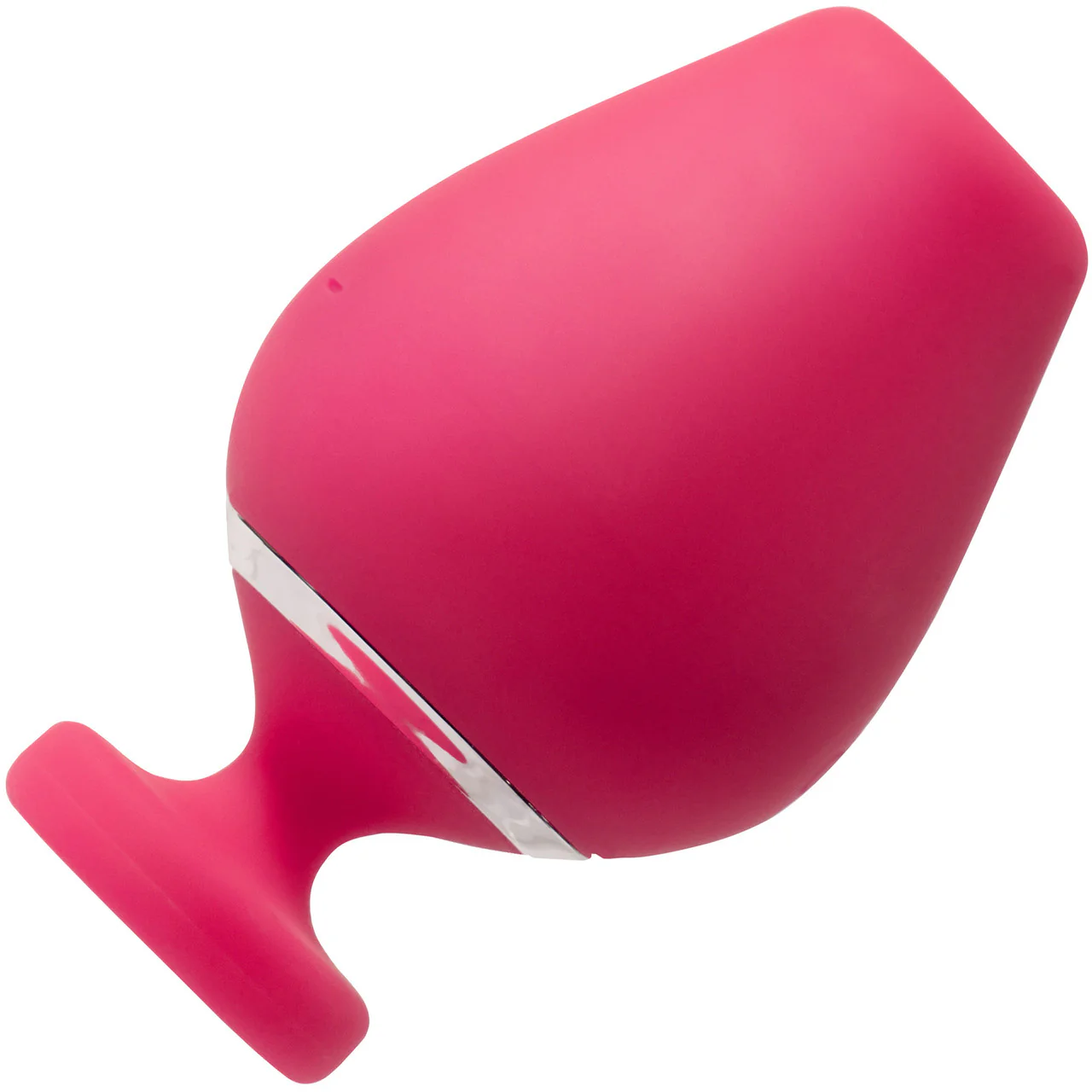 VINO Rechargeable Silicone Vibrating Sonic Clitoral Pulsator By VeDO - Foxy Pink - Image 3