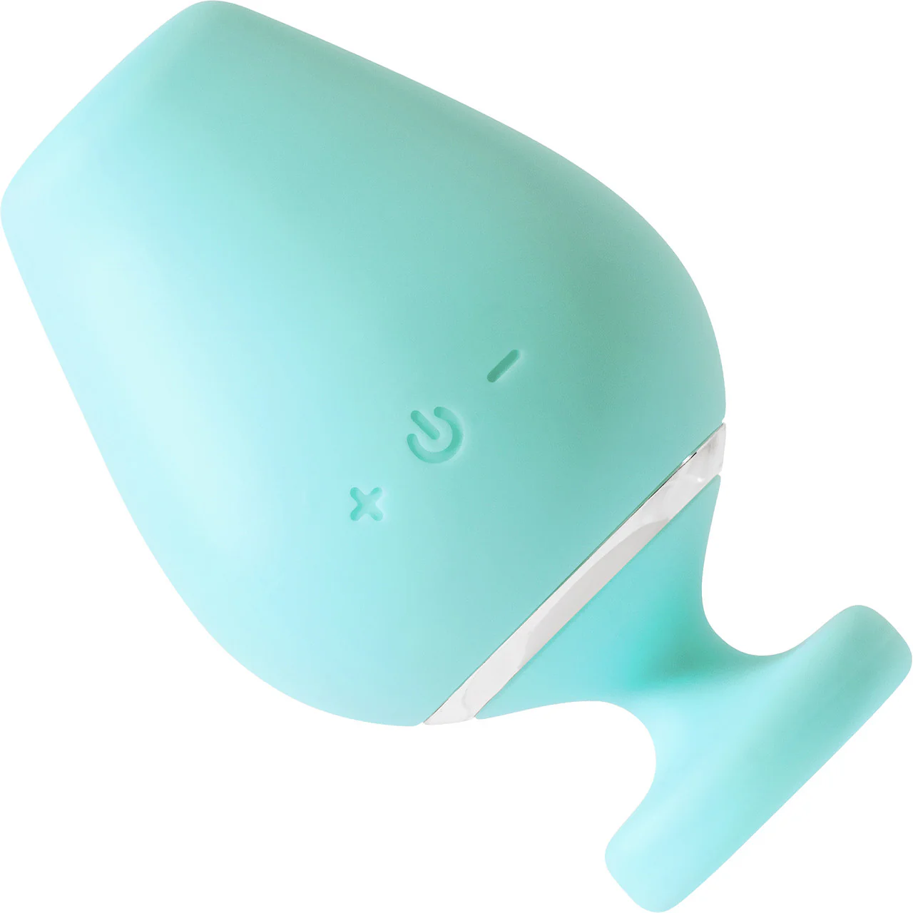VINO Rechargeable Silicone Vibrating Sonic Clitoral Pulsator By VeDO - Tease Me Turquoise - Image 2
