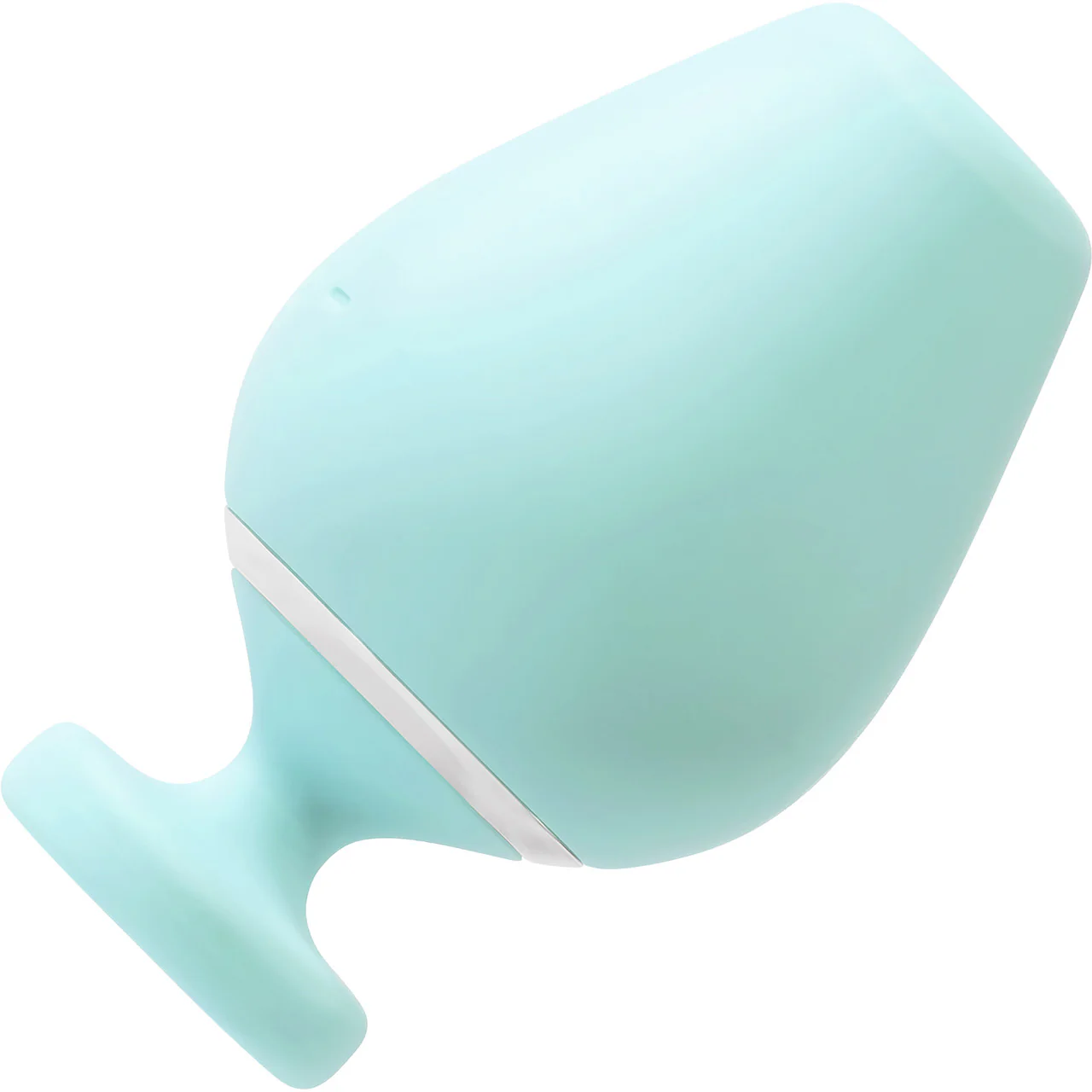 VINO Rechargeable Silicone Vibrating Sonic Clitoral Pulsator By VeDO - Tease Me Turquoise - Image 3