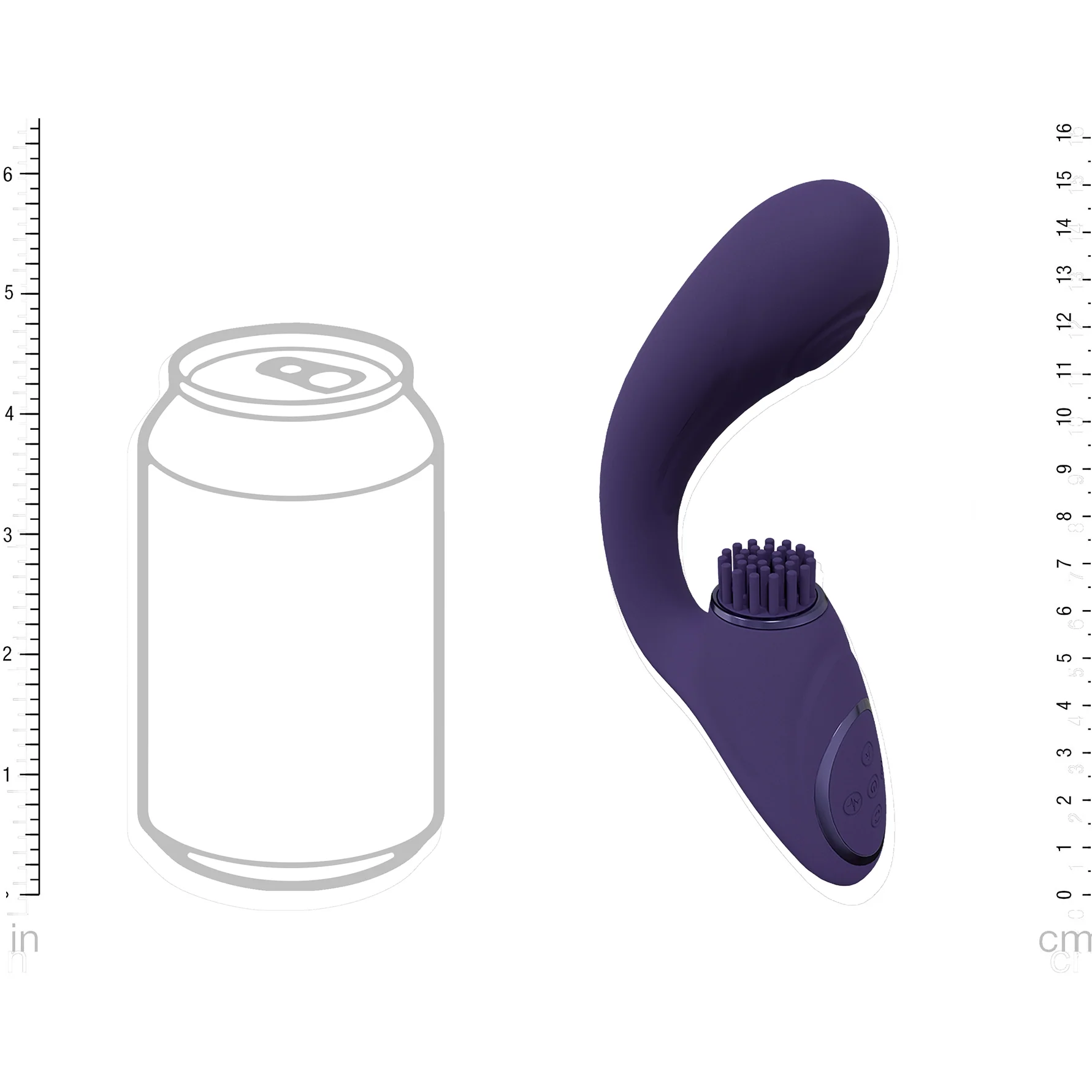 Vive GEN Rechargeable Silicone Triple Motor Dual Stimulation Vibrator With Pulse Wave - Image 11