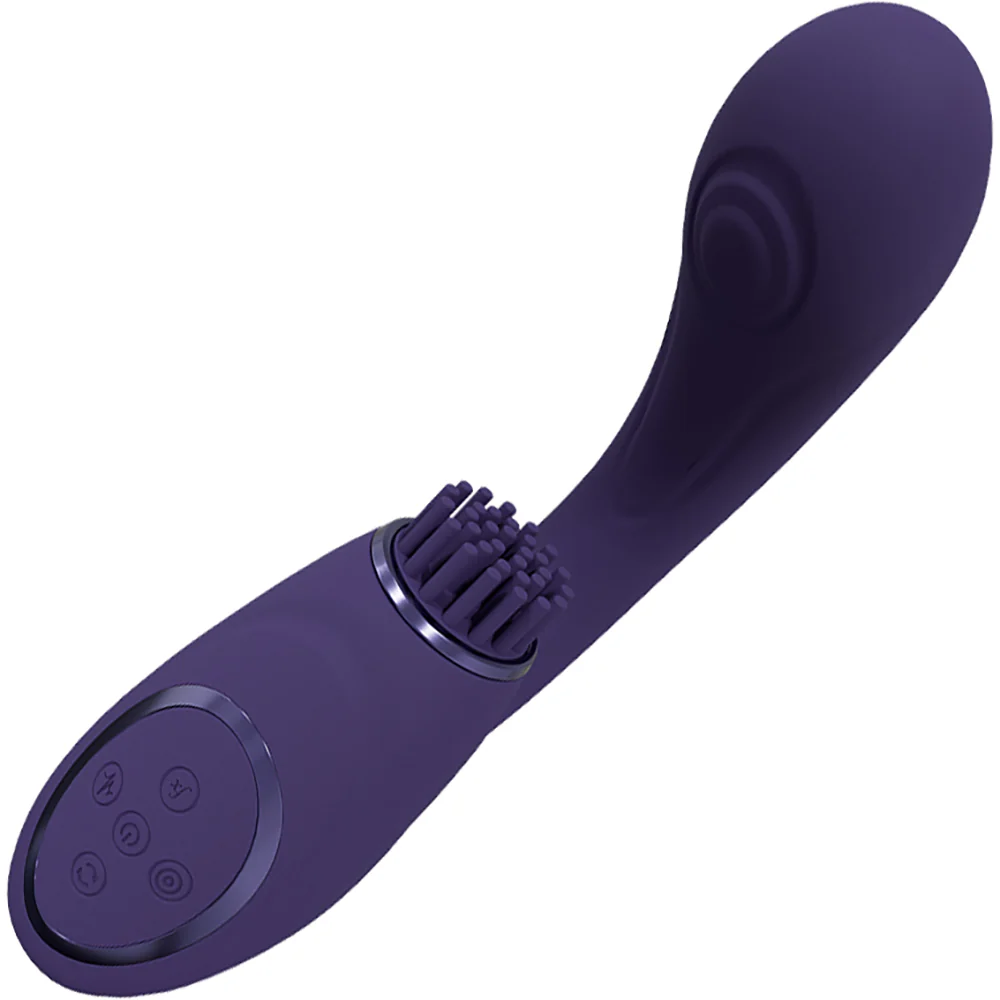 Vive GEN Rechargeable Silicone Triple Motor Dual Stimulation Vibrator With Pulse Wave - Image 7