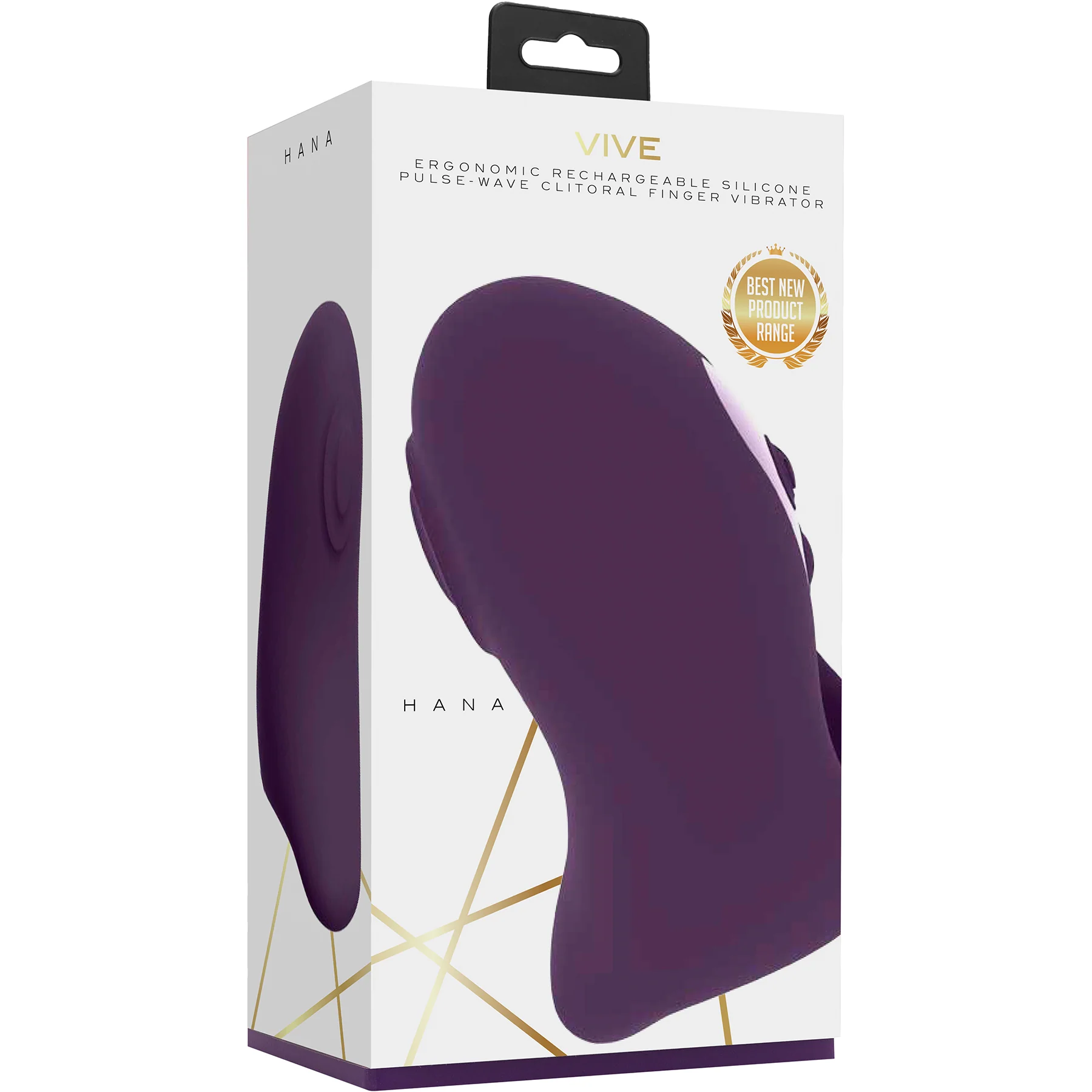 Vive Hana Rechargeable Silicone Pulse Wave Finger Vibrator - Image 8