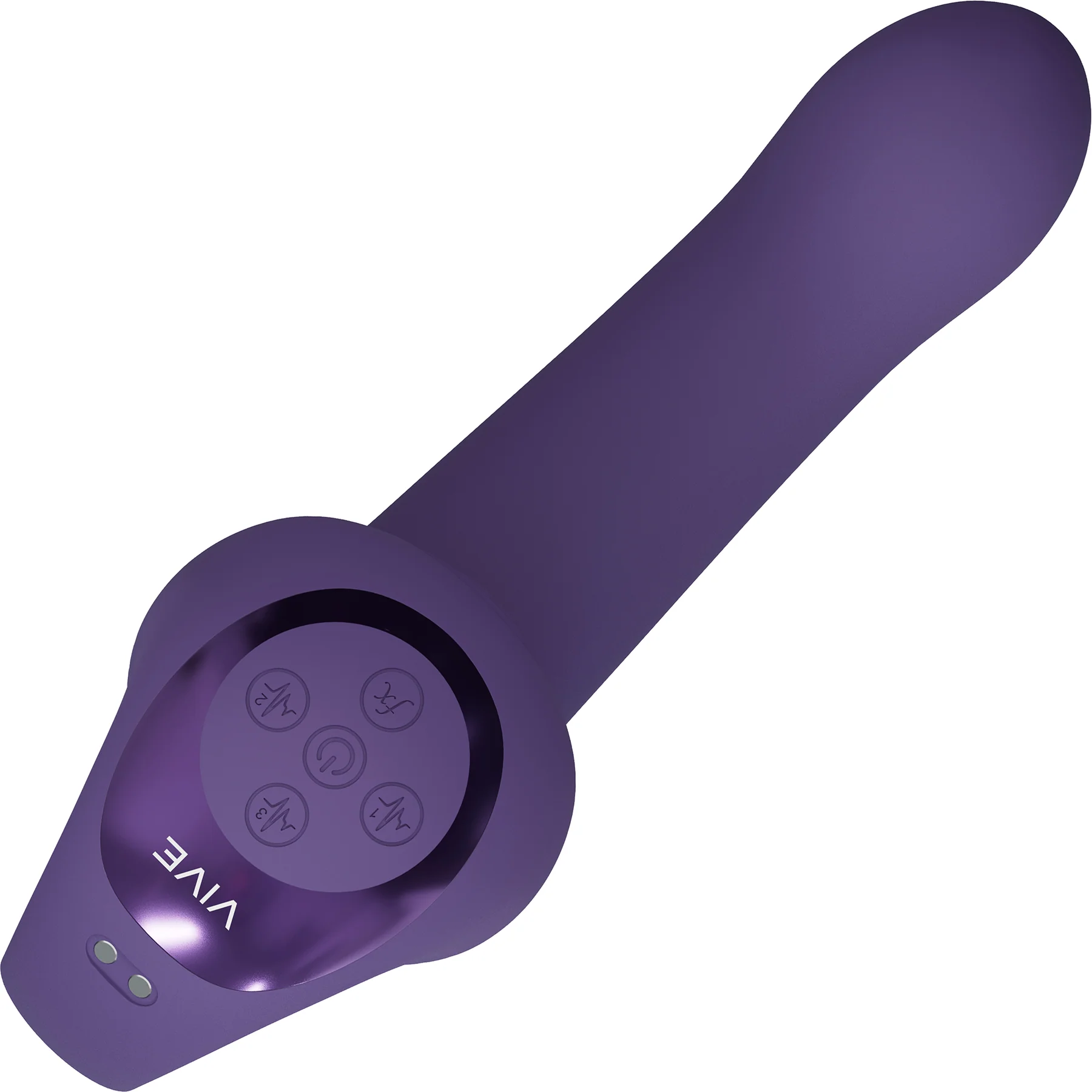 Vive Riko Rechargeable Silicone Triple Thumper Vibrator With Finger Motion - Image 7