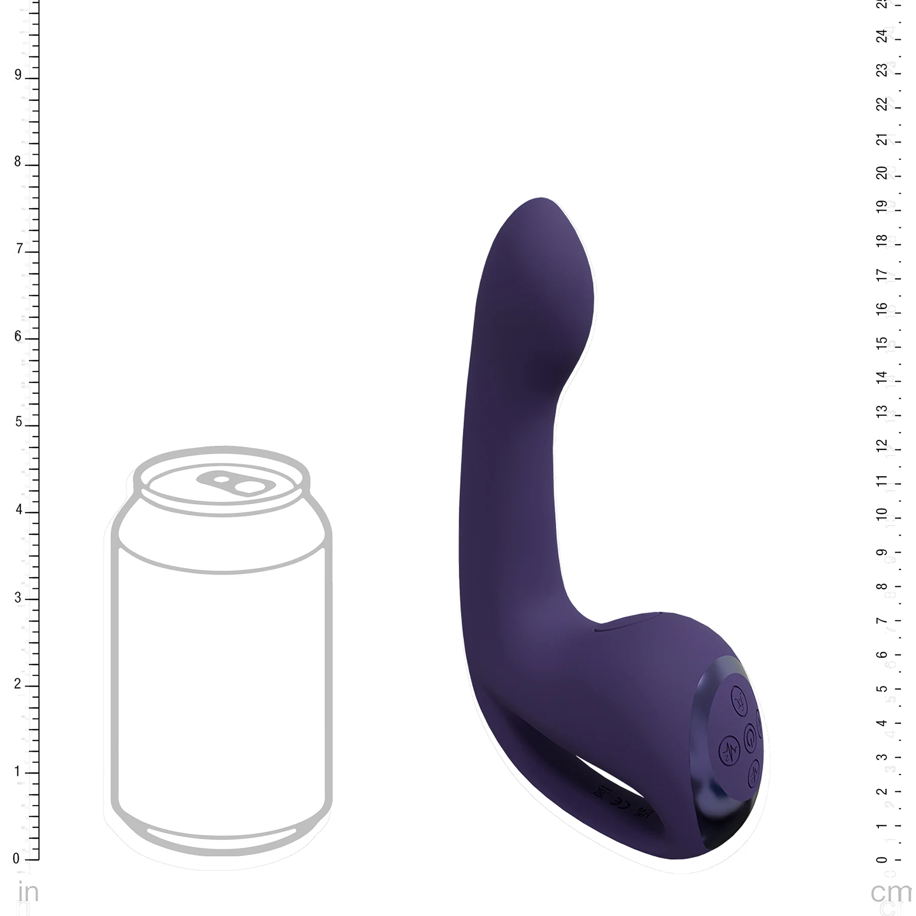 Vive Riko Rechargeable Silicone Triple Thumper Vibrator With Finger Motion - Image 9