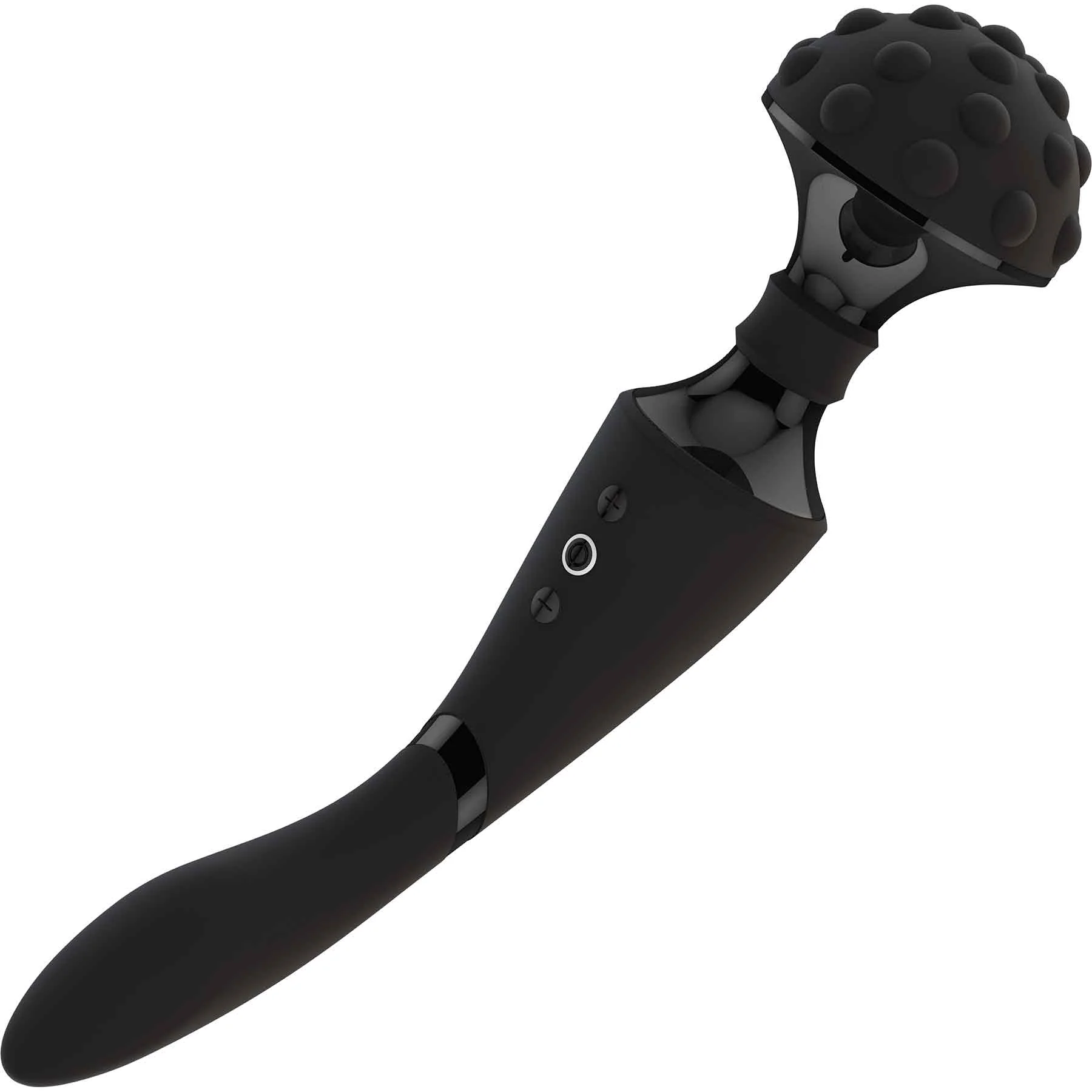 Vive Shiatsu Double Action Rechargeable Silicone Bendable Massaging Wand - Image 4