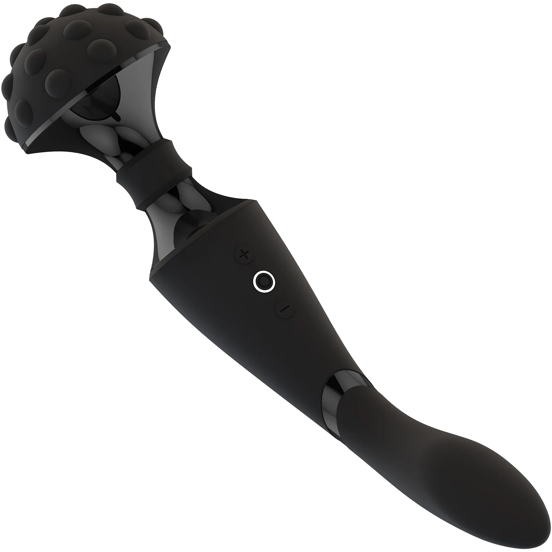 Vive Shiatsu Double Action Rechargeable Silicone Bendable Massaging Wand - Image 5