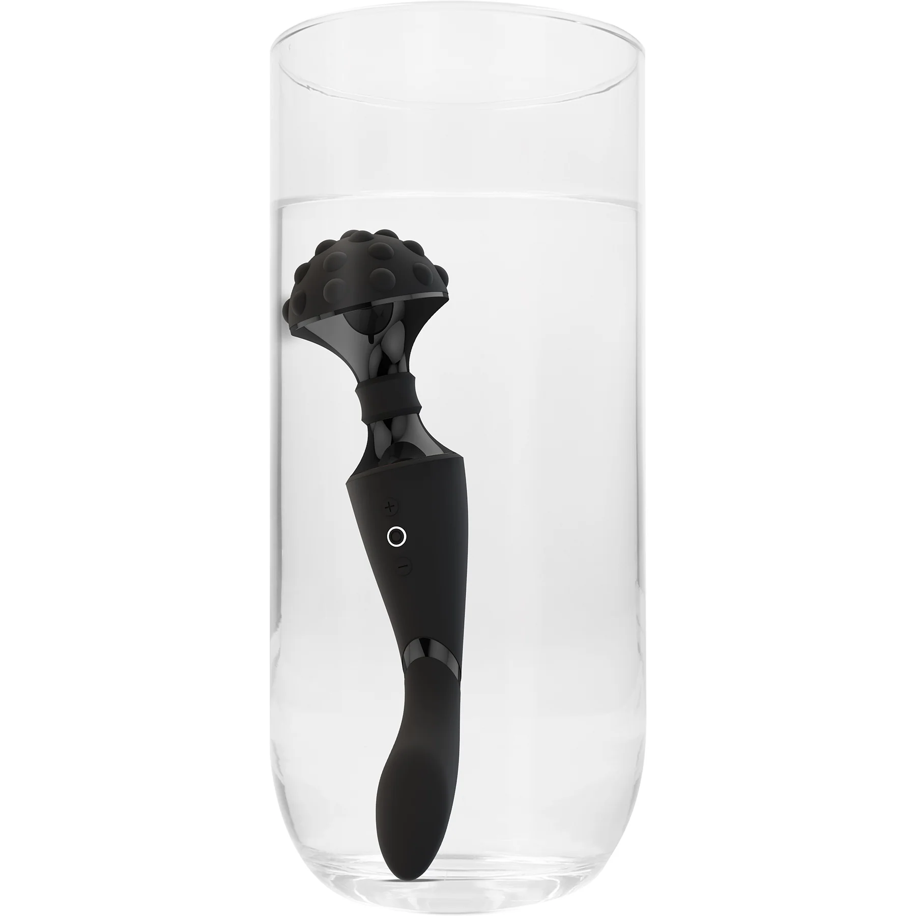 Vive Shiatsu Double Action Rechargeable Silicone Bendable Massaging Wand - Image 9