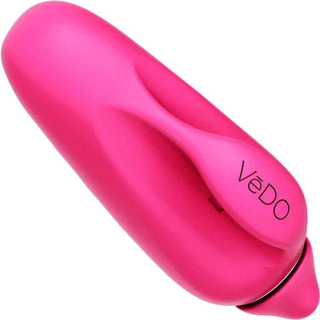 VIVI Rechargeable Silicone Finger Vibrator  by VeDO - Pink