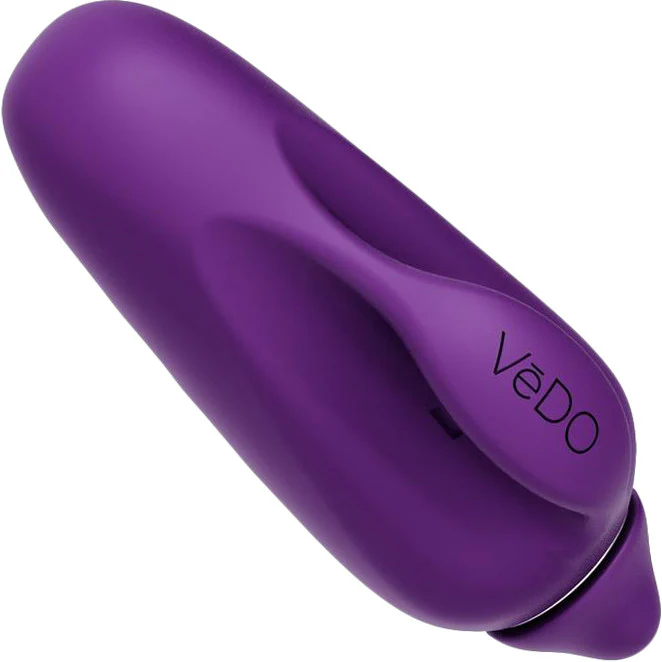 VIVI Rechargeable Silicone Finger Vibrator  by VeDO - Purple