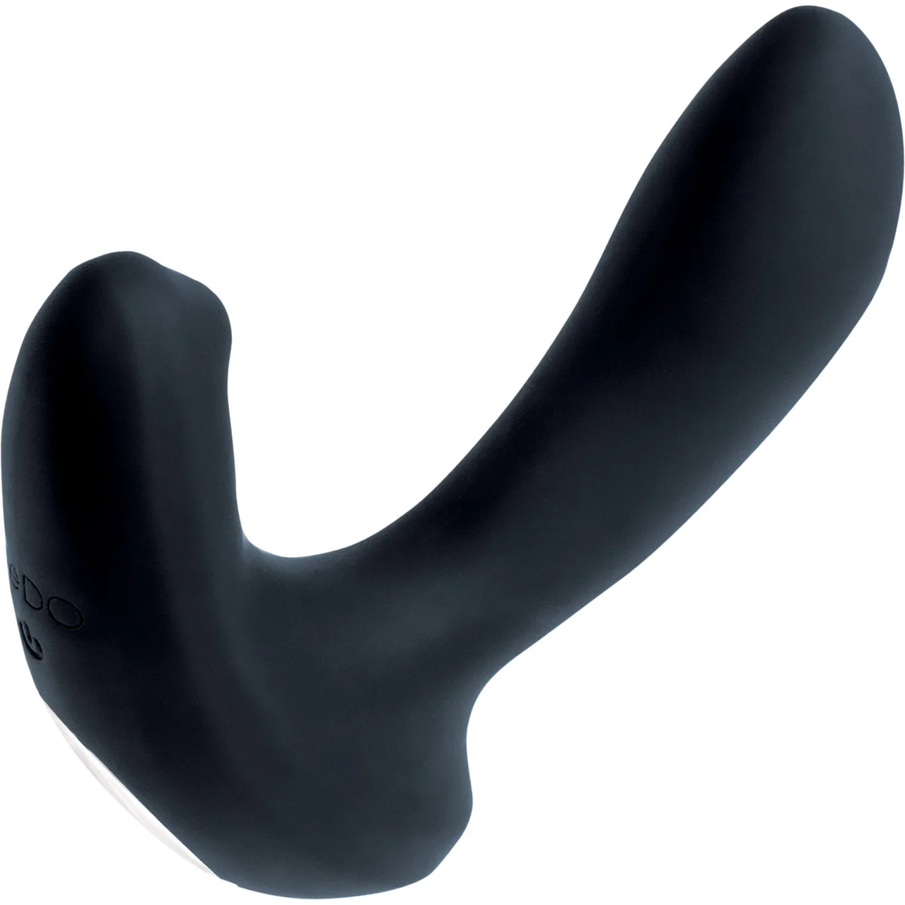 VOLT Rechargeable Silicone Vibrating Dual Motor Prostate & Perineum Massager By VeDO - Black - Image 3