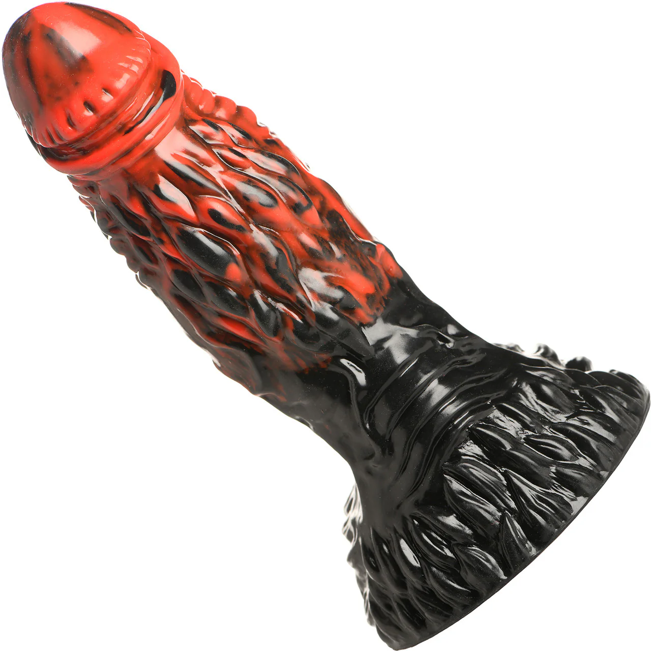 Vulcan 8.75" Silicone Suction Cup Dildo With Balls By Creature Cocks - Image 4