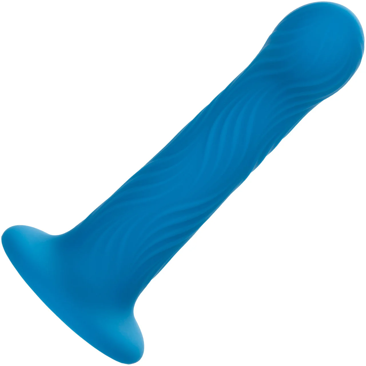 Wave Rider Ripple 5.25" Silicone Suction Cup Dildo By CalExotics - Image 3