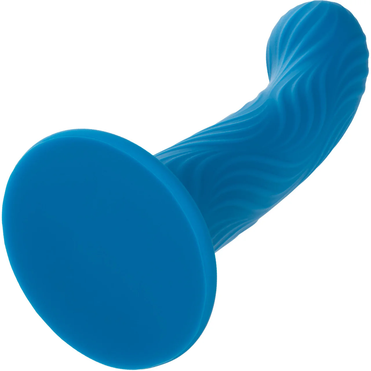 Wave Rider Ripple 5.25" Silicone Suction Cup Dildo By CalExotics - Image 5