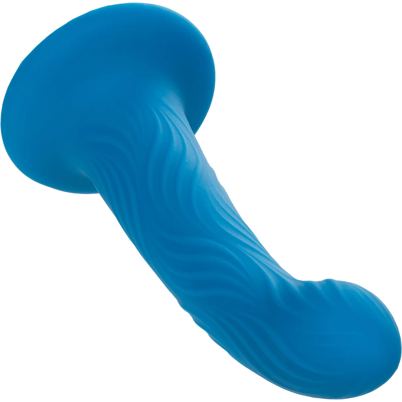 Wave Rider Ripple 5.25" Silicone Suction Cup Dildo By CalExotics - Image 6