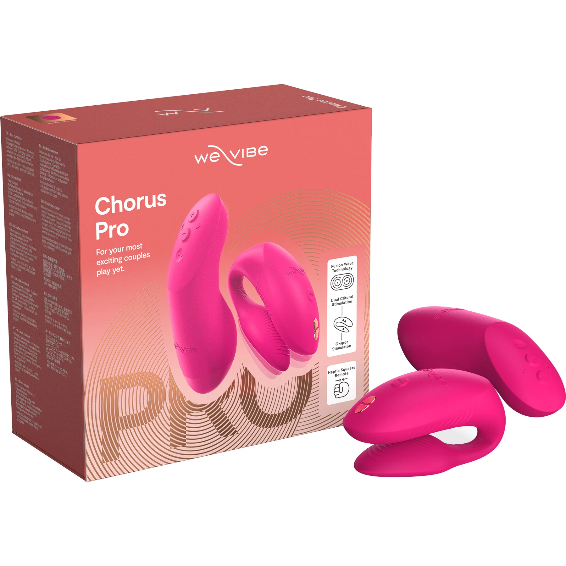We-Vibe Chorus Pro Premium Remote & App Controlled Couples Vibrator - Image 15