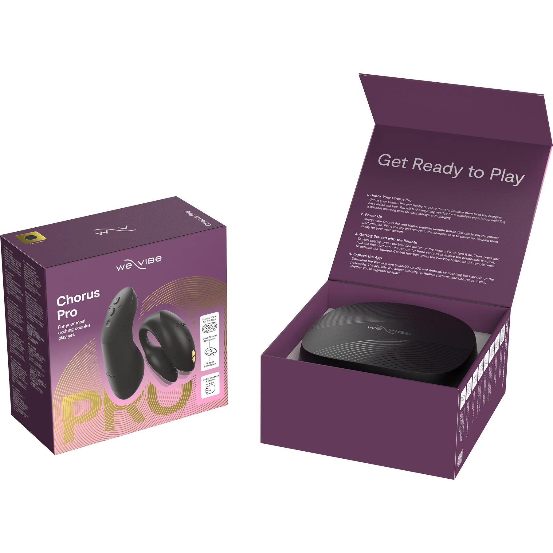 We-Vibe Chorus Pro Premium Remote & App Controlled Couples Vibrator - Image 32